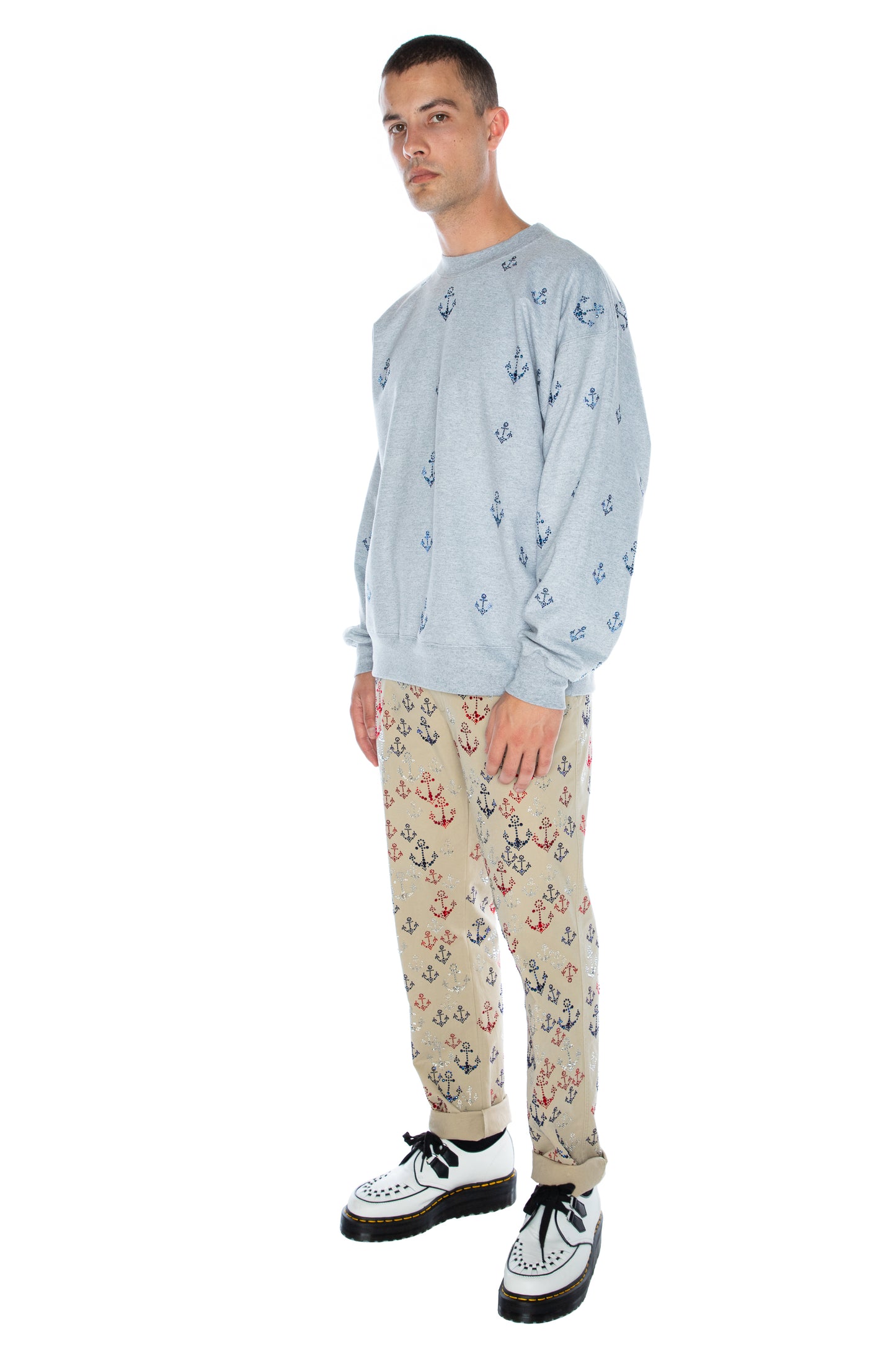 'AHOY MATEY' CREWNECK SWEATSHIRT - - Libertine