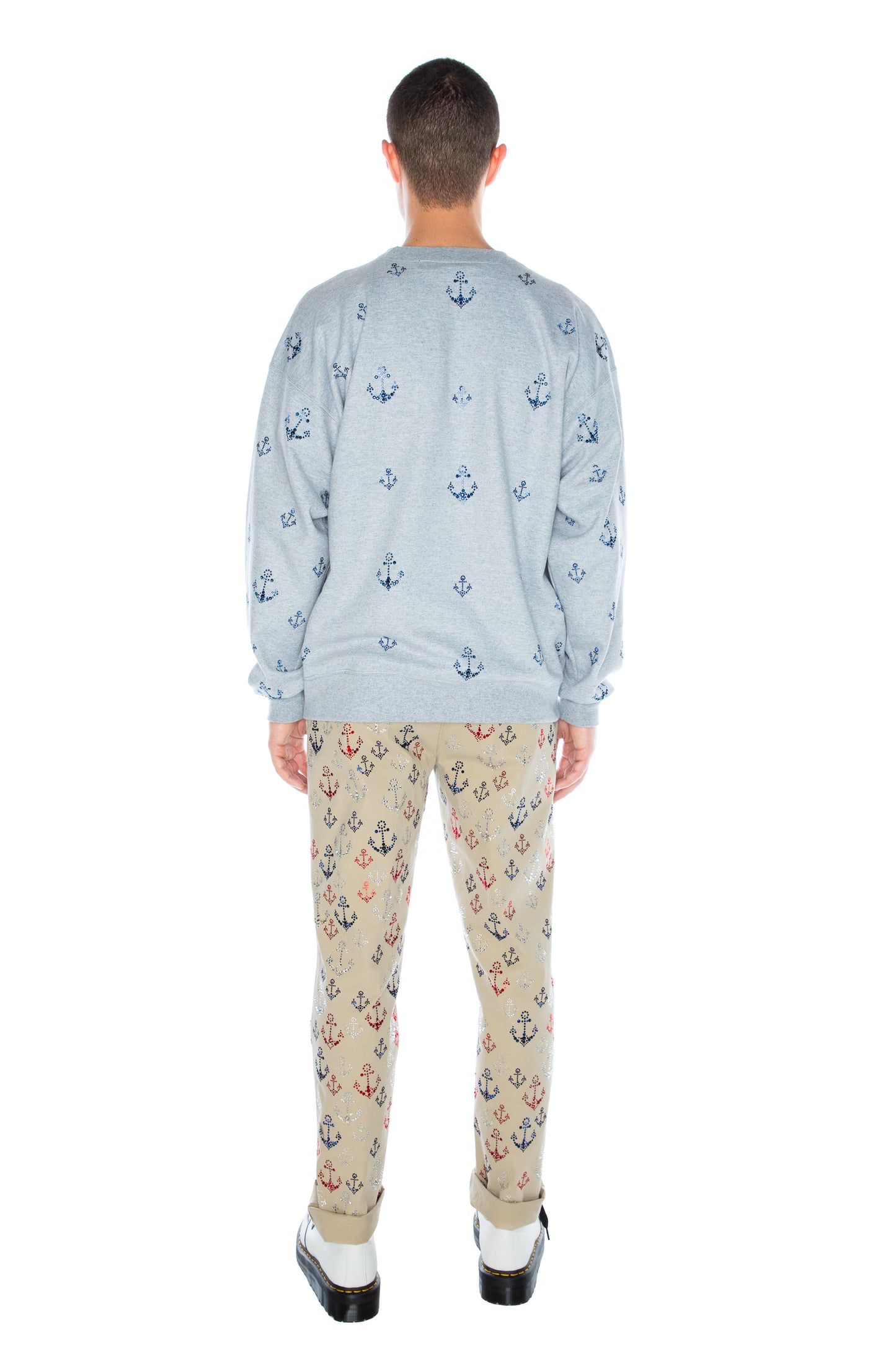 'AHOY MATEY' CREWNECK SWEATSHIRT - - Libertine