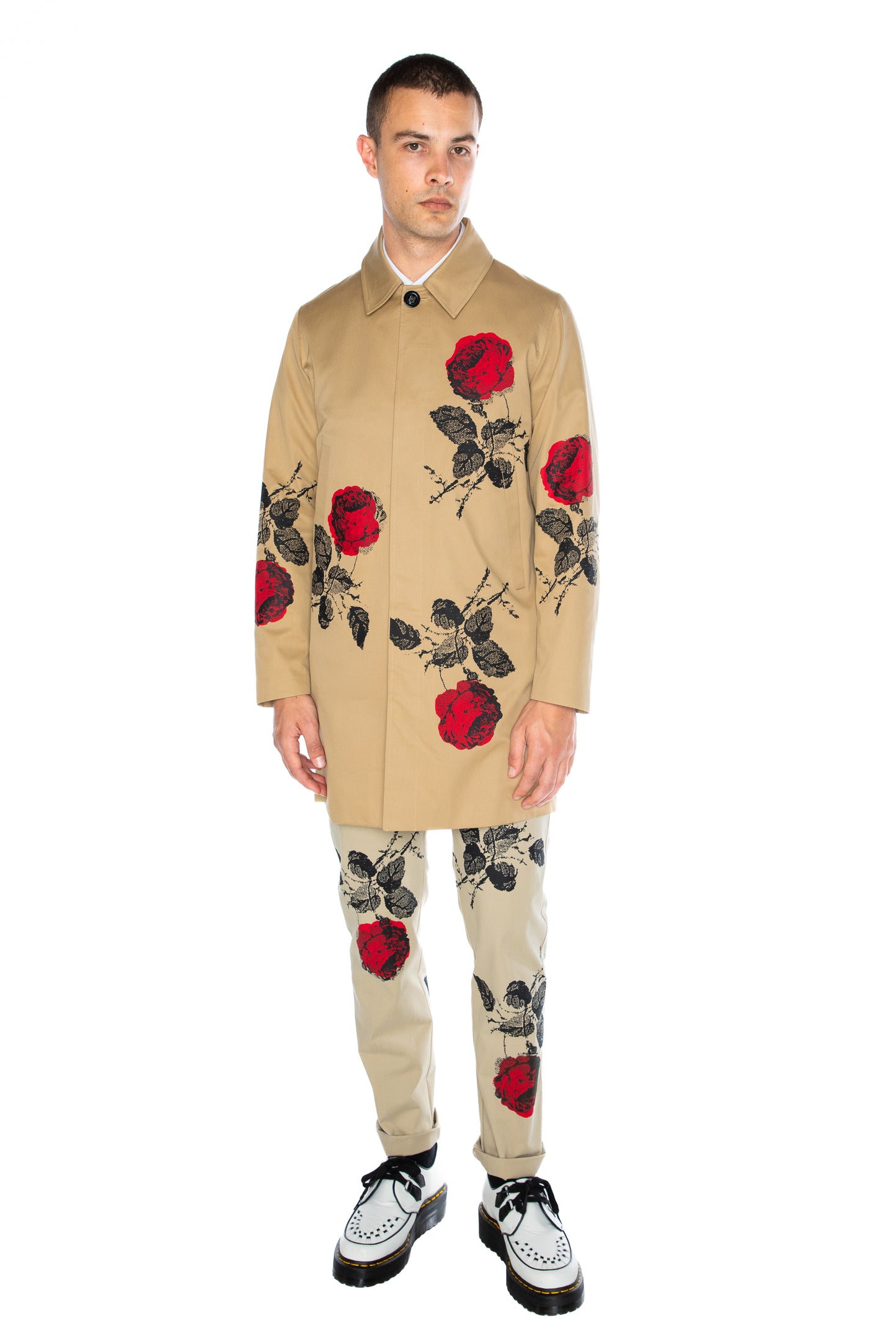 'STONE ROSES' MAC COAT - COATS - Libertine