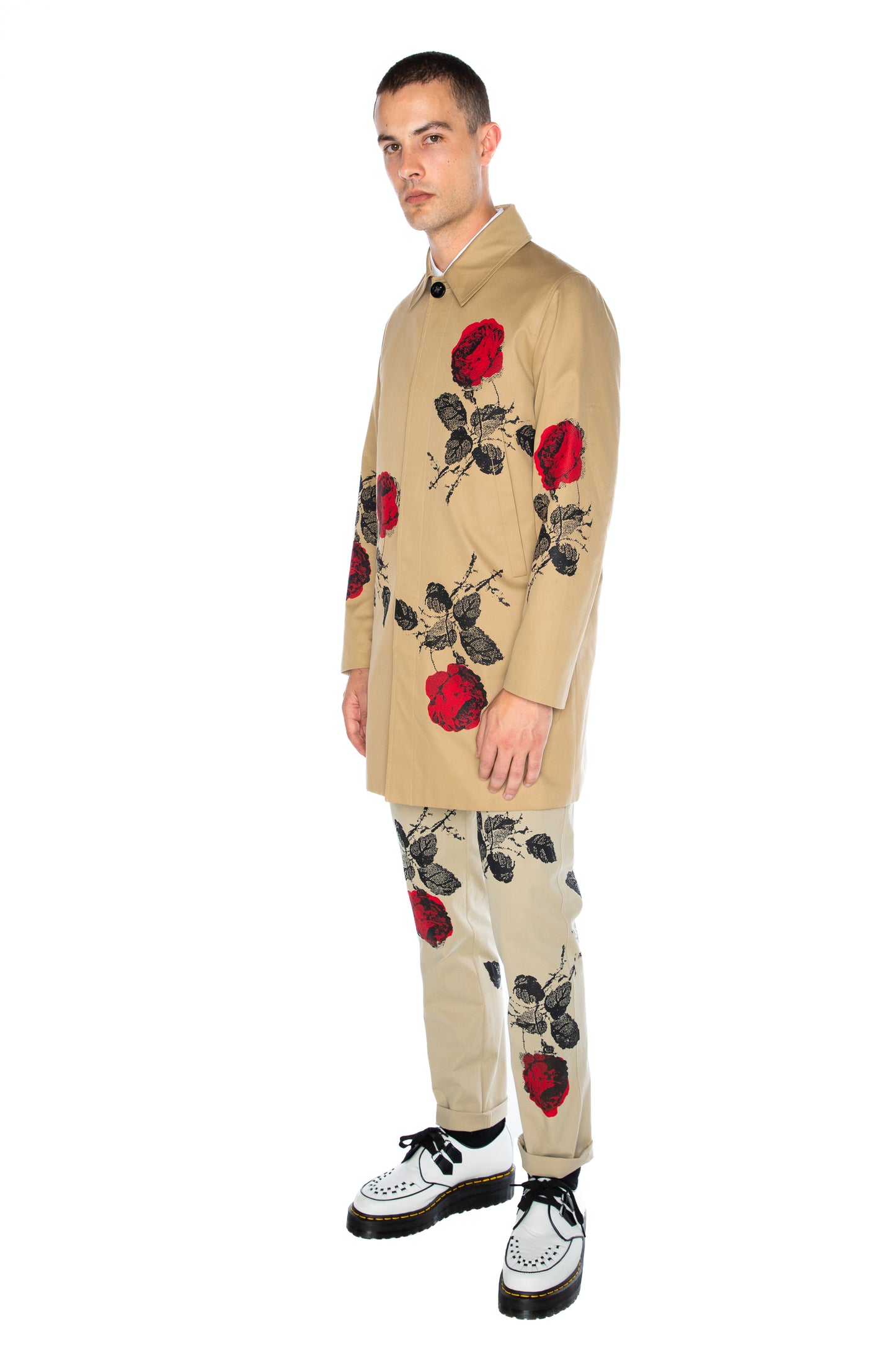 'STONE ROSES' MAC COAT - COATS - Libertine
