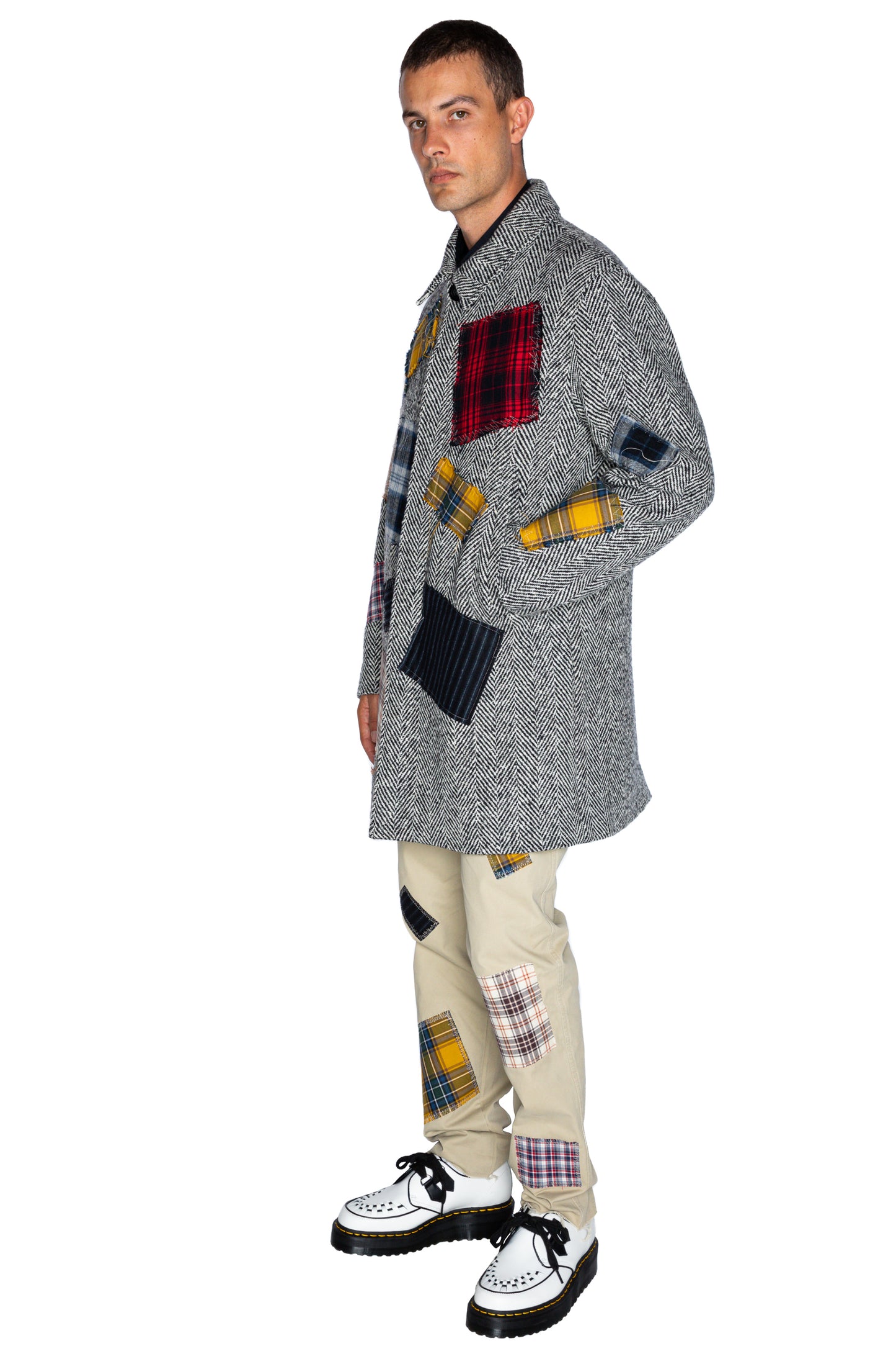 'PATCH HAPPY' MAC COAT - - Libertine