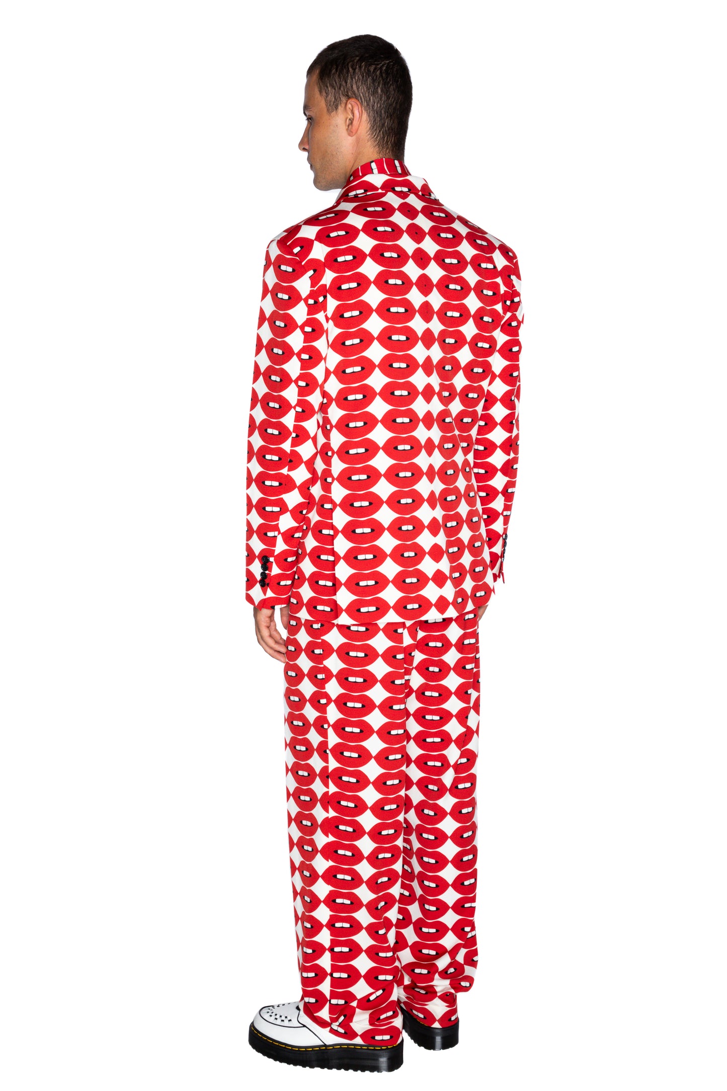 'FRENCH KISSING IN THE USA' MEN'S DOUBLE BREASTED JACKET - - Libertine