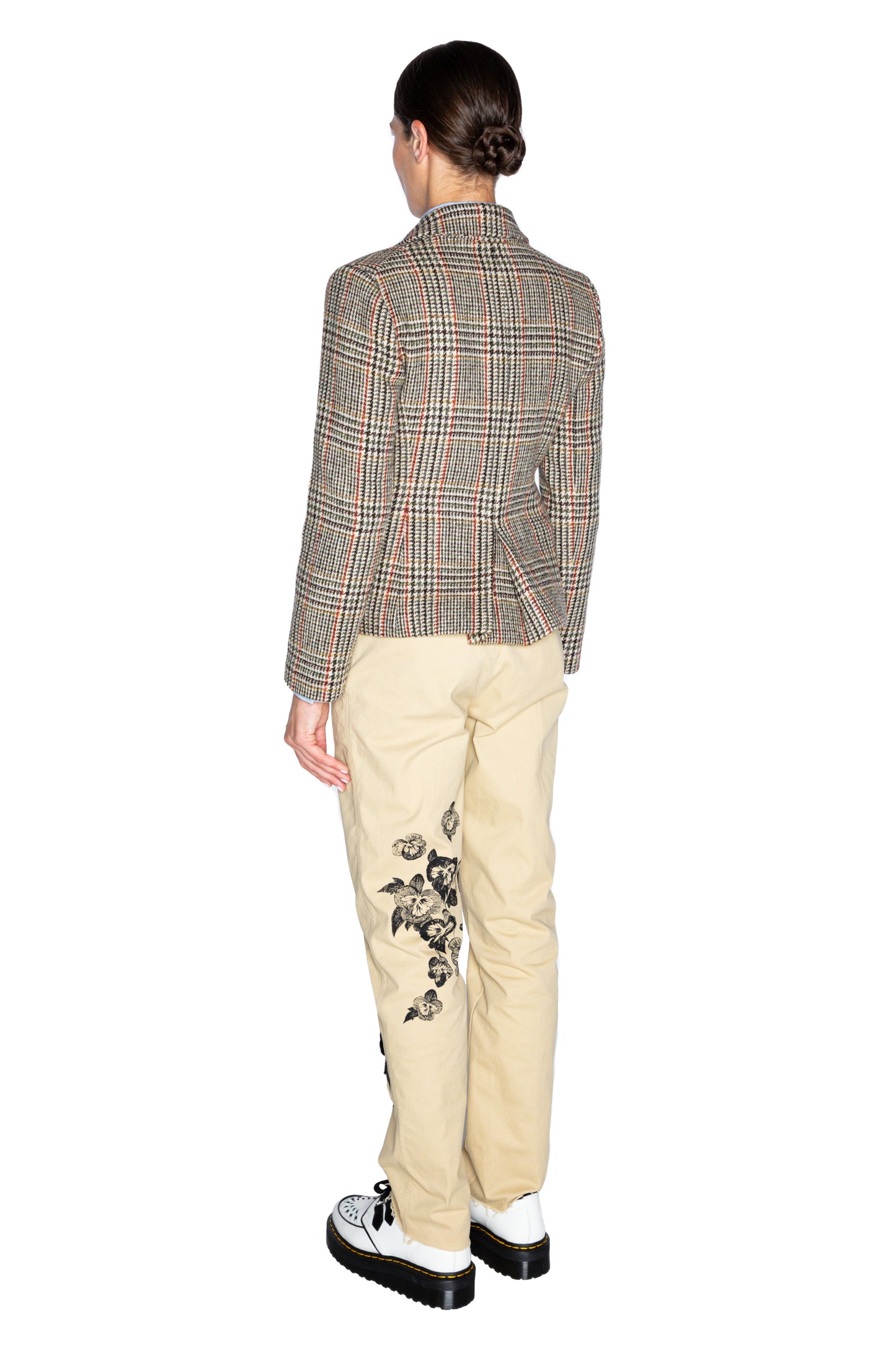 'MEMORY VASE' L/S SHORT BLAZER - - Libertine