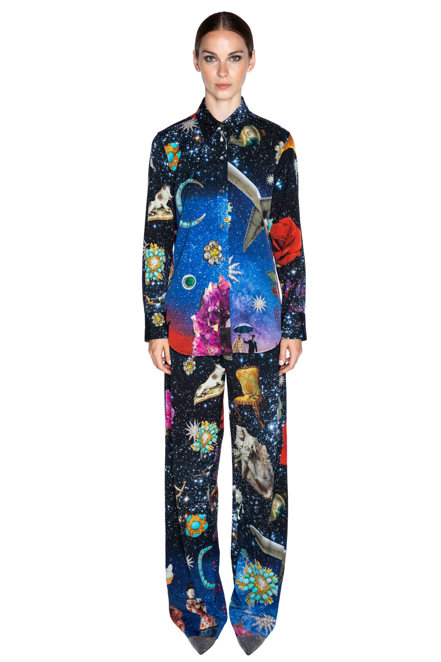 'STARRY NIGHT REDUX' NEW CLASSIC SHIRT - - Libertine