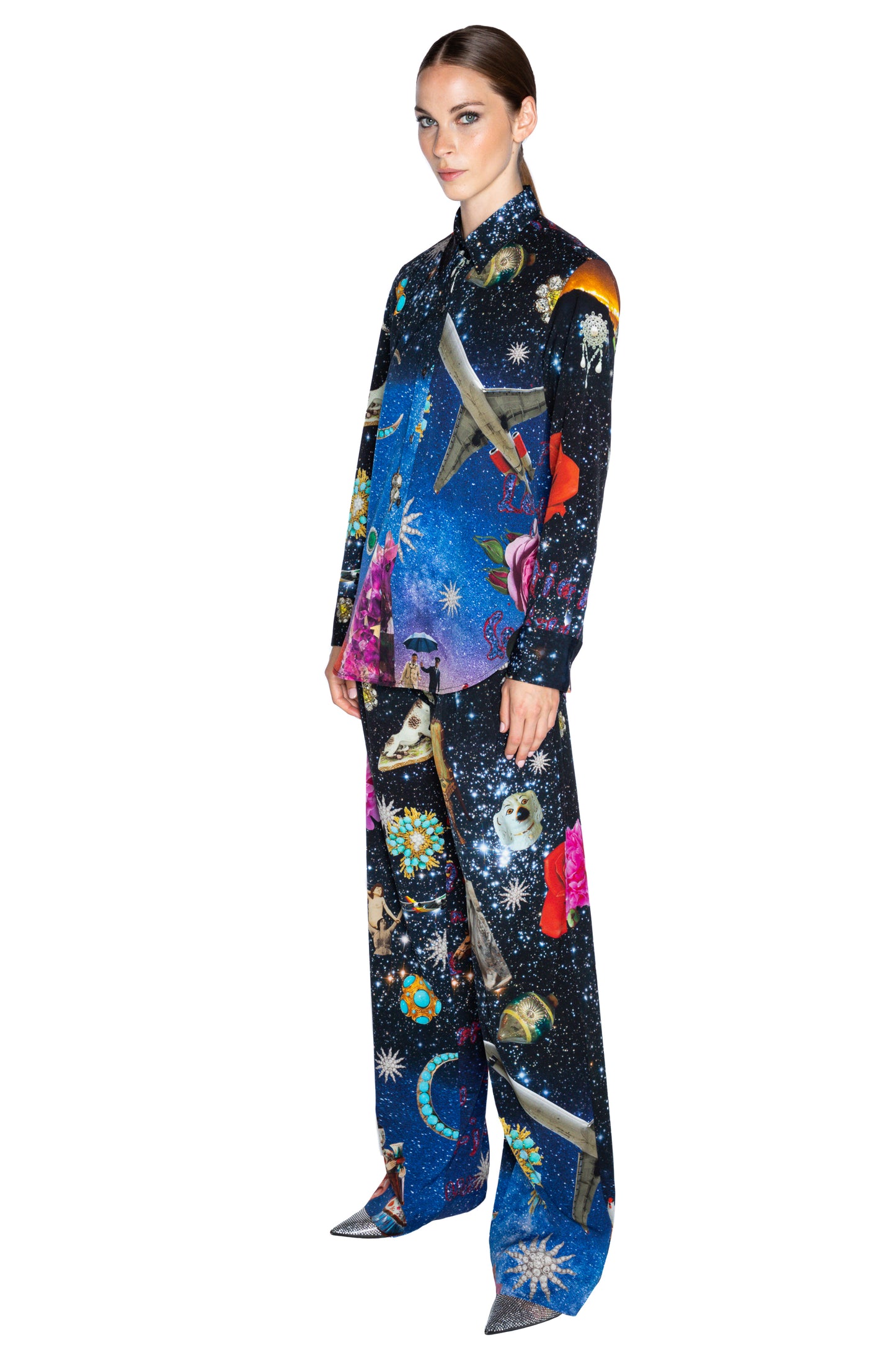 'STARRY NIGHT REDUX' NEW CLASSIC SHIRT - - Libertine