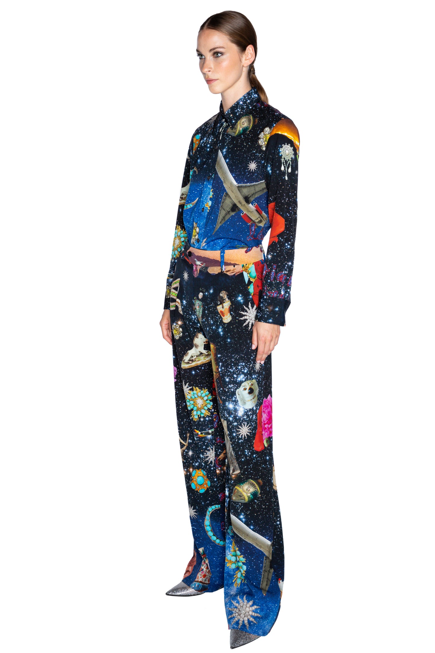 'STARRY NIGHT REDUX' BAGGY TROUSER - - Libertine