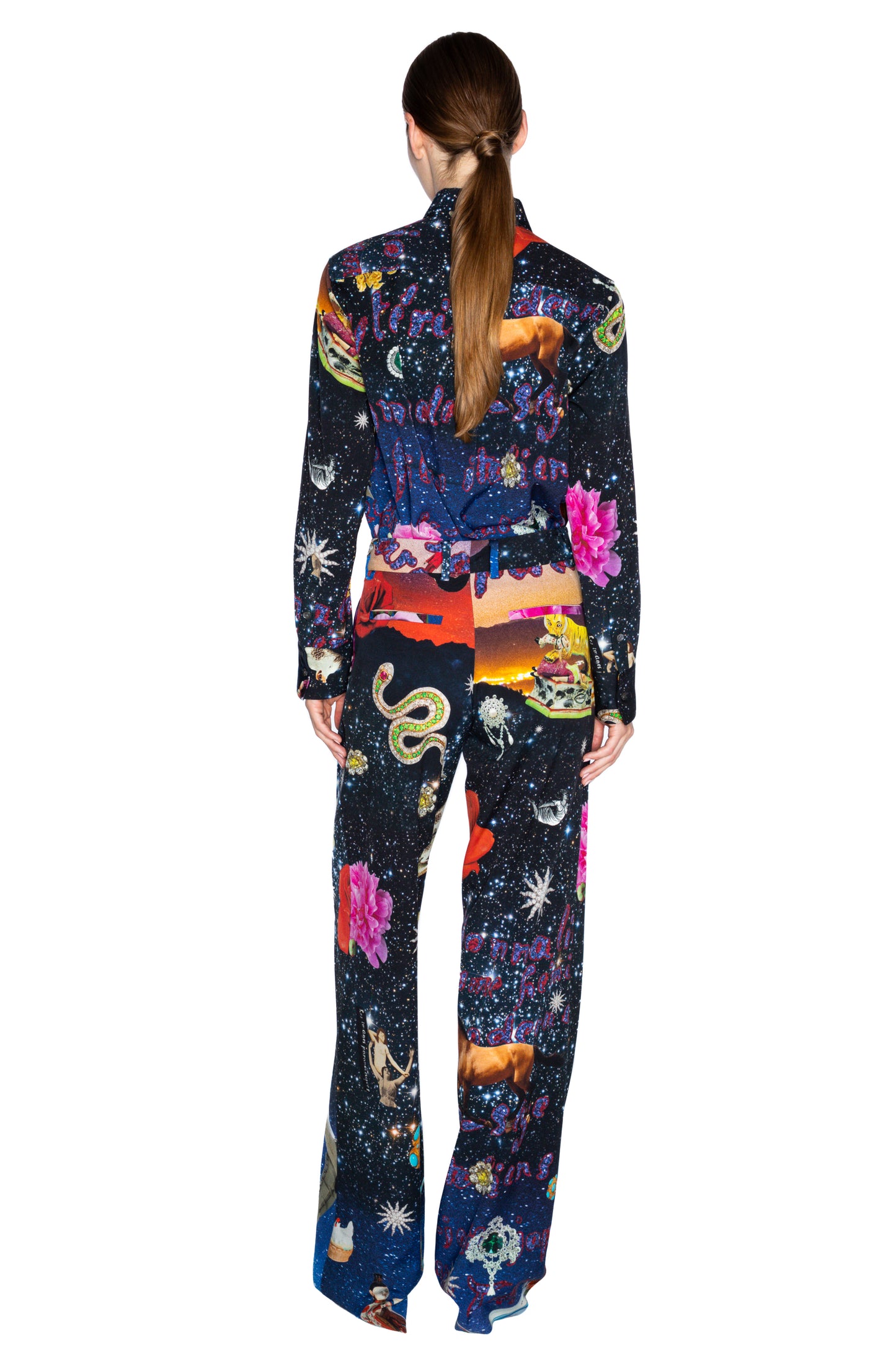 'STARRY NIGHT REDUX' BAGGY TROUSER - - Libertine