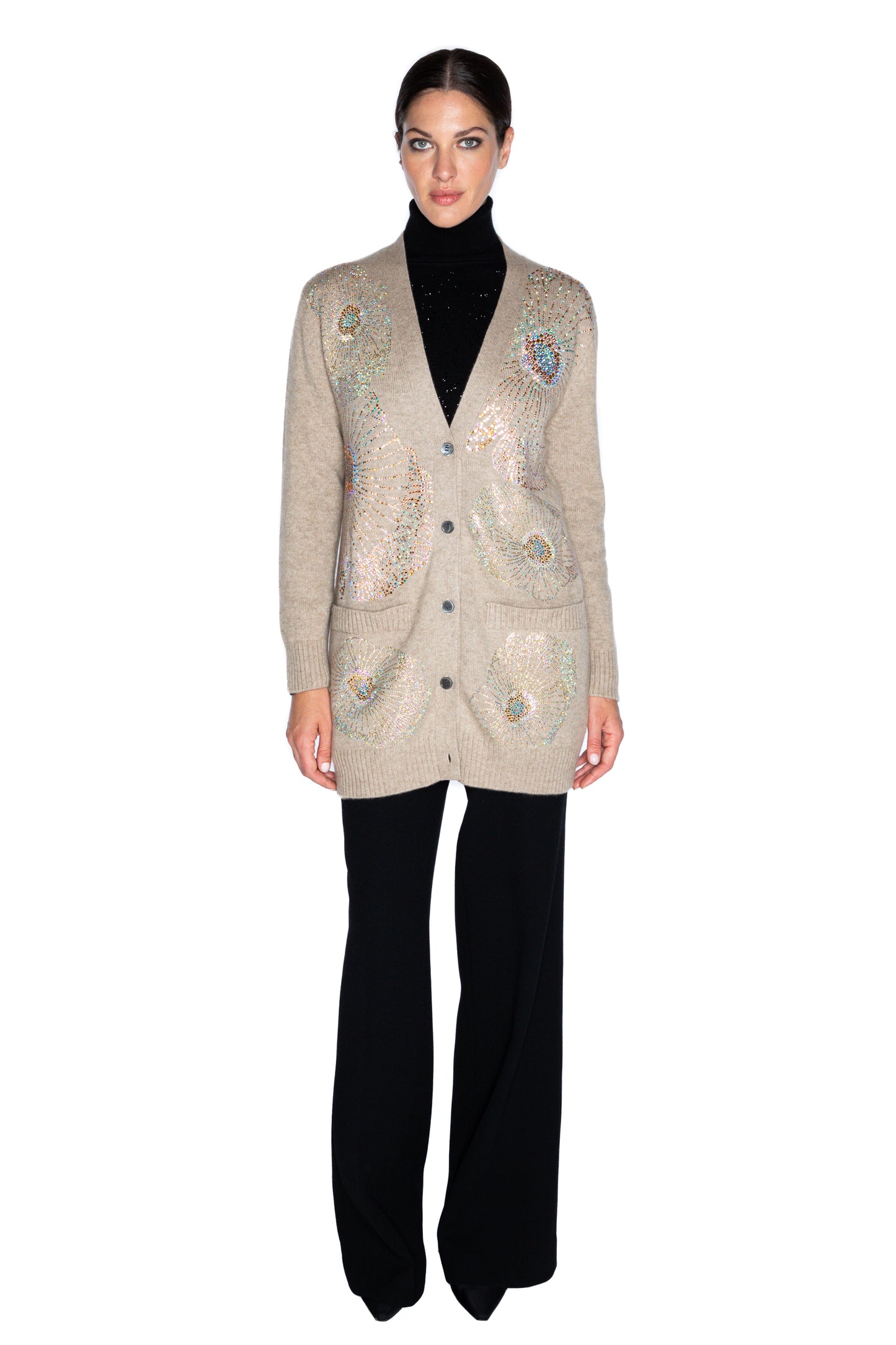 'GARDENIA' OVERSIZED CARDIGAN - - Libertine