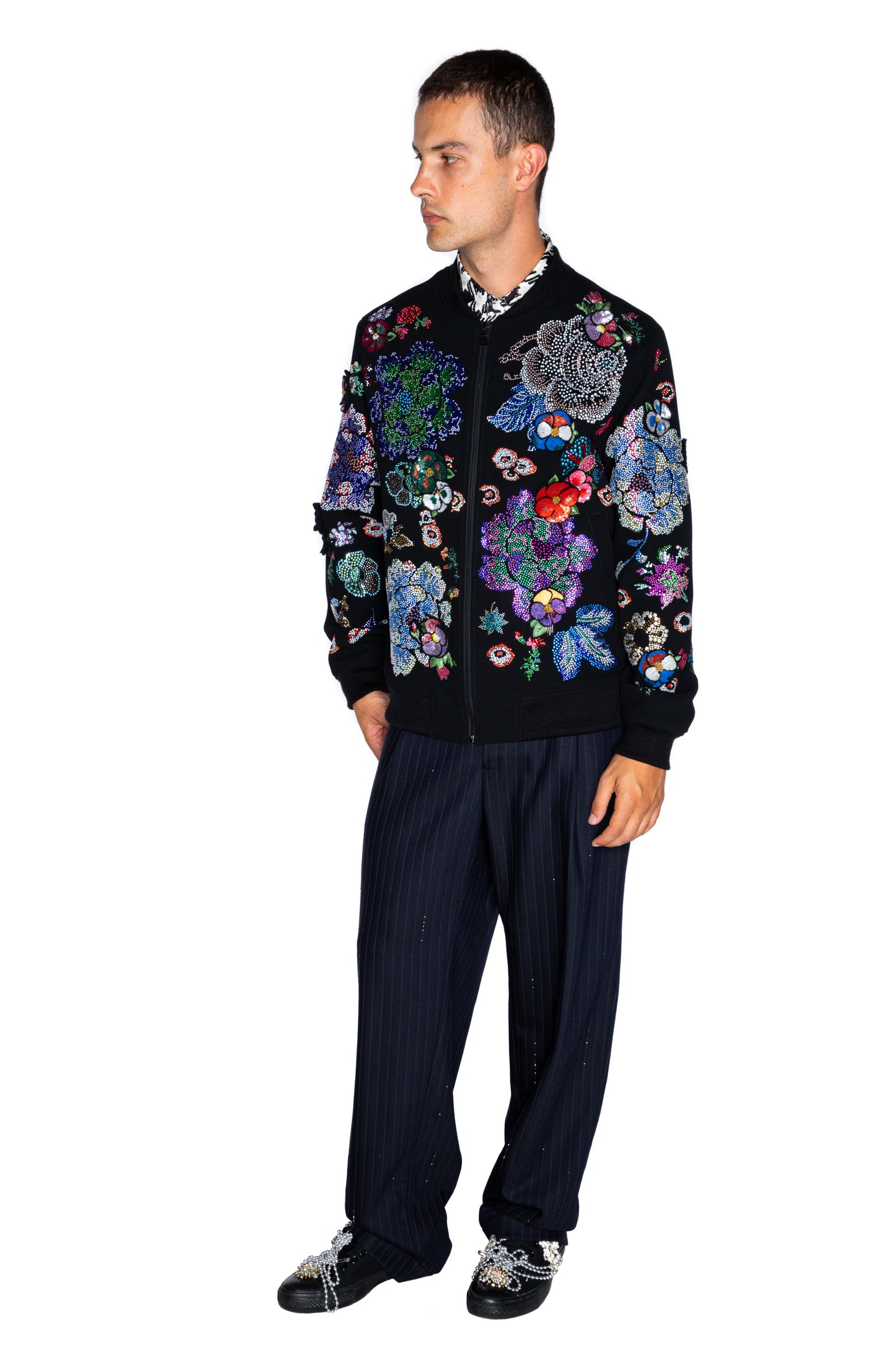 'LUXE BOUQUET' BOMBER JACKET - - Libertine