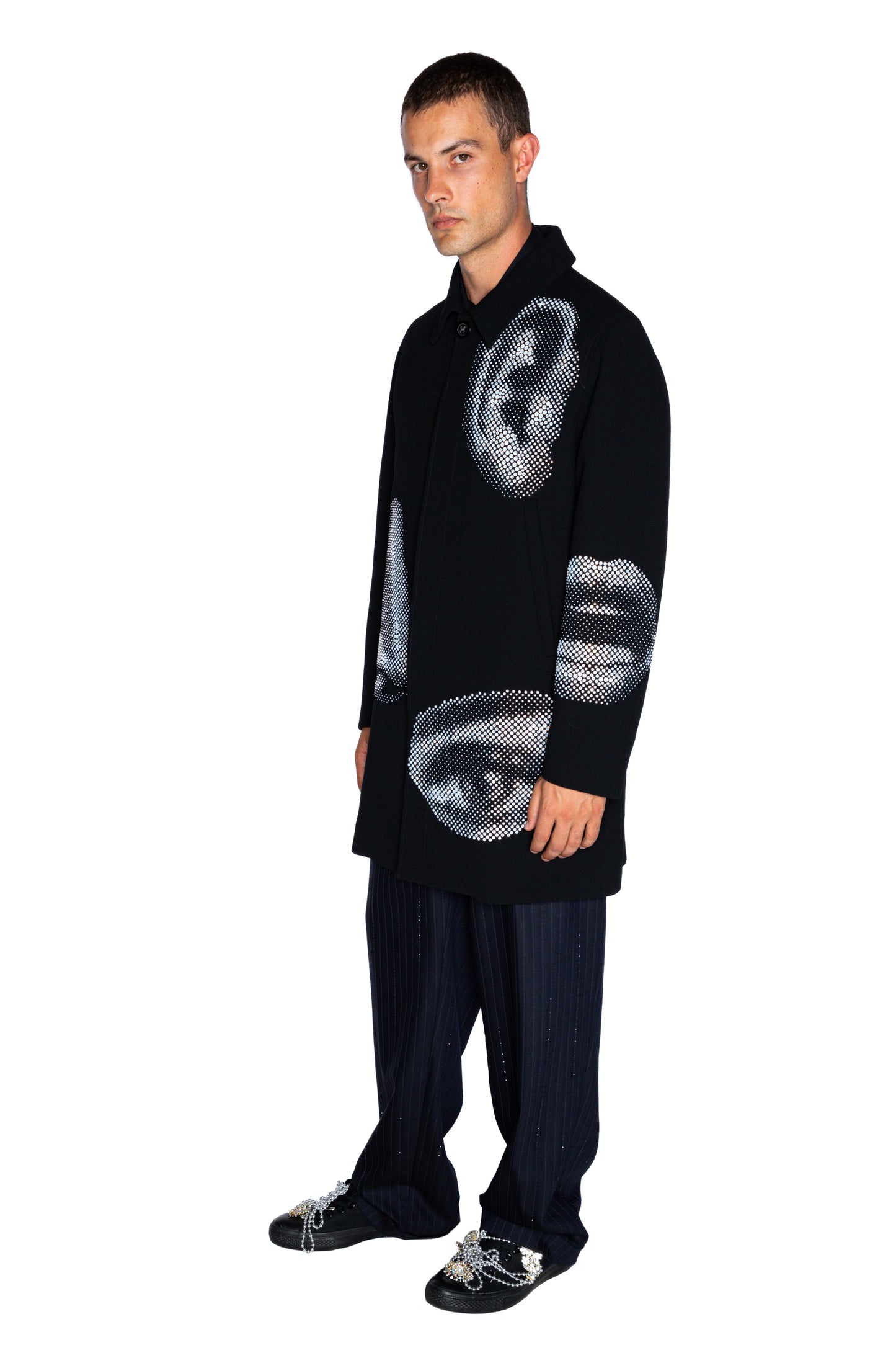 'FIVE SENSES CRYSTAL' MAC COAT - - Libertine