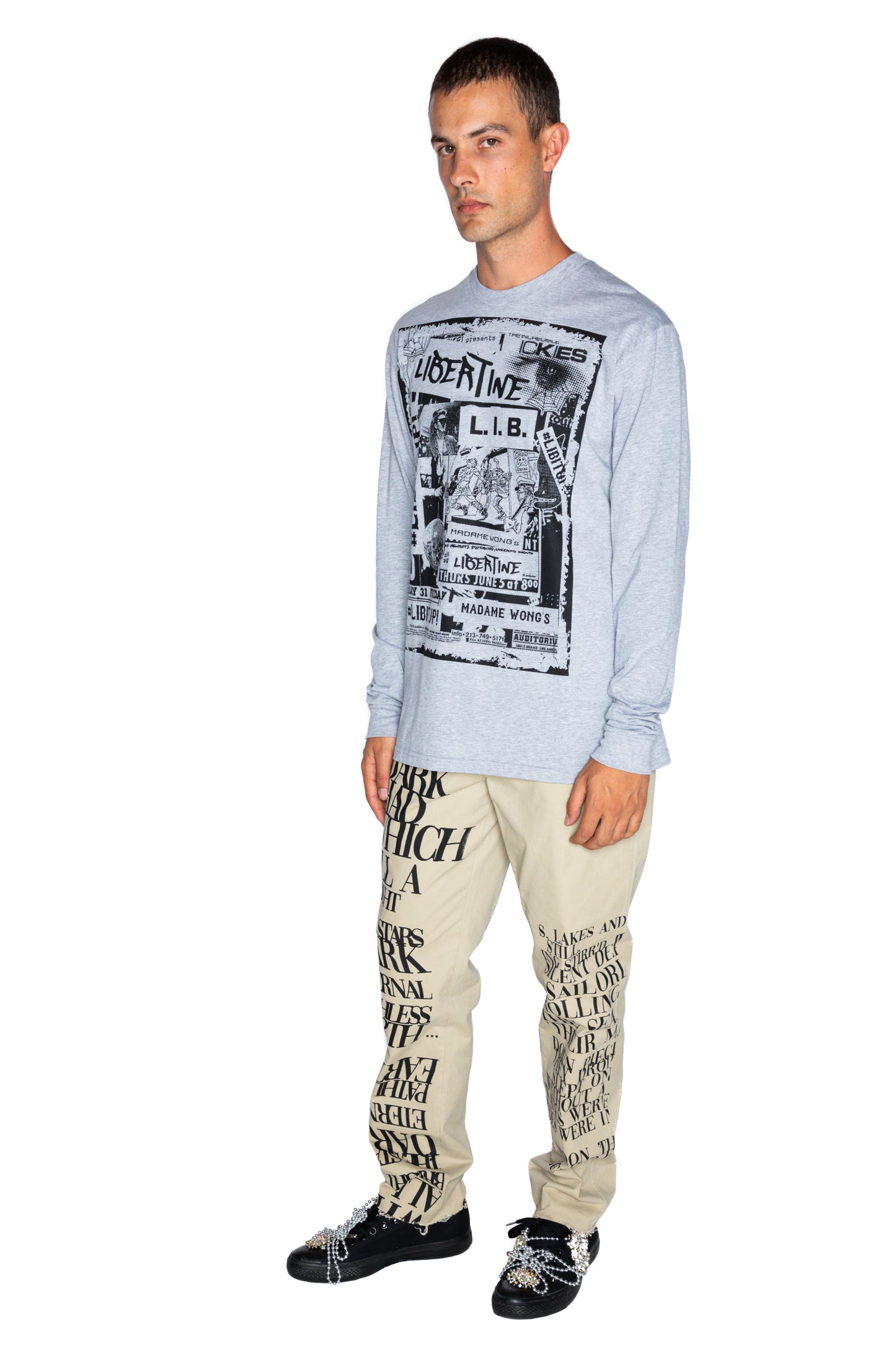 'LIB IT UP' L/S T SHIRT - - Libertine