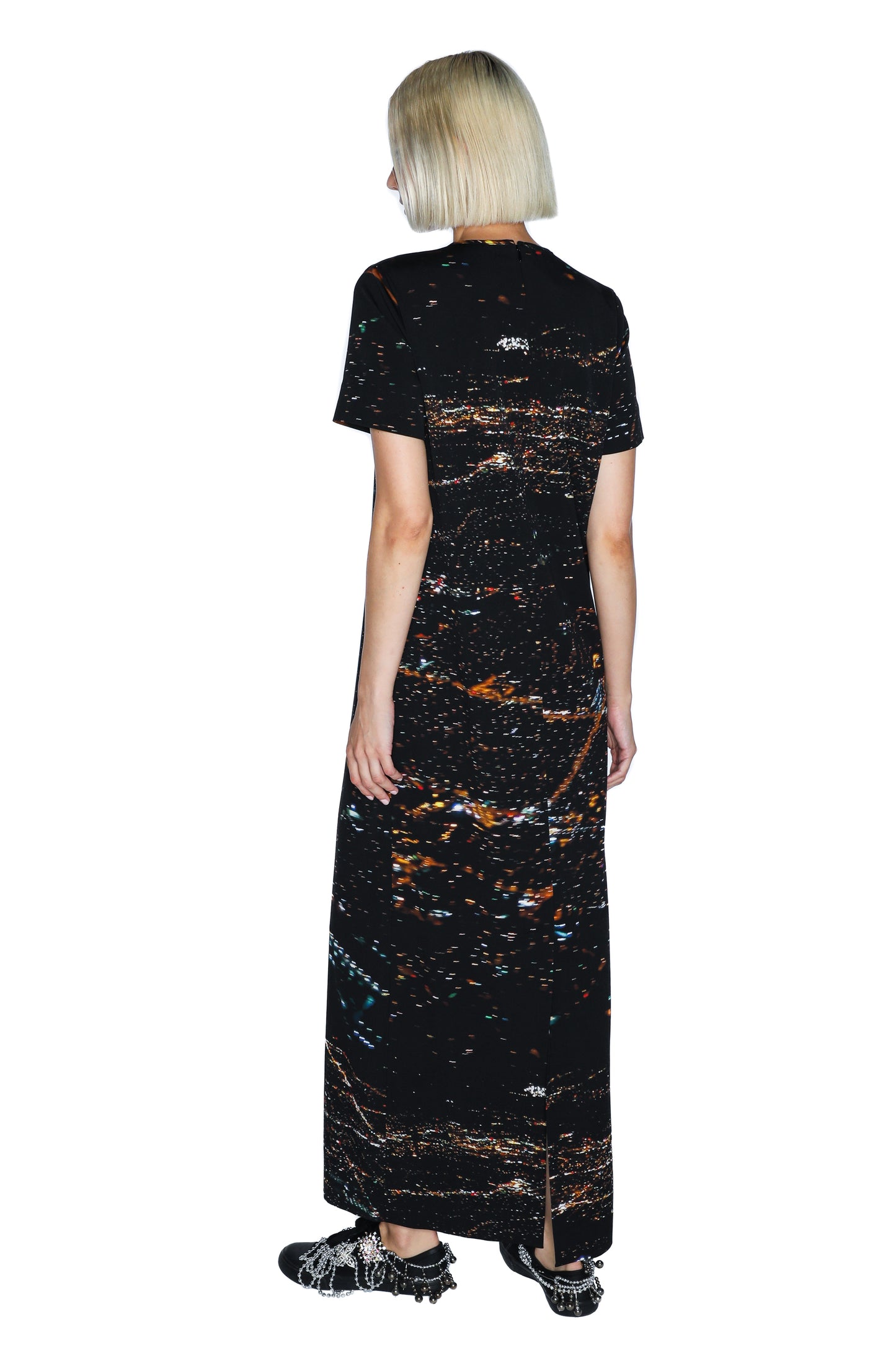 'LAX' SHORT SLEEVE MAXI DRESS - - Libertine