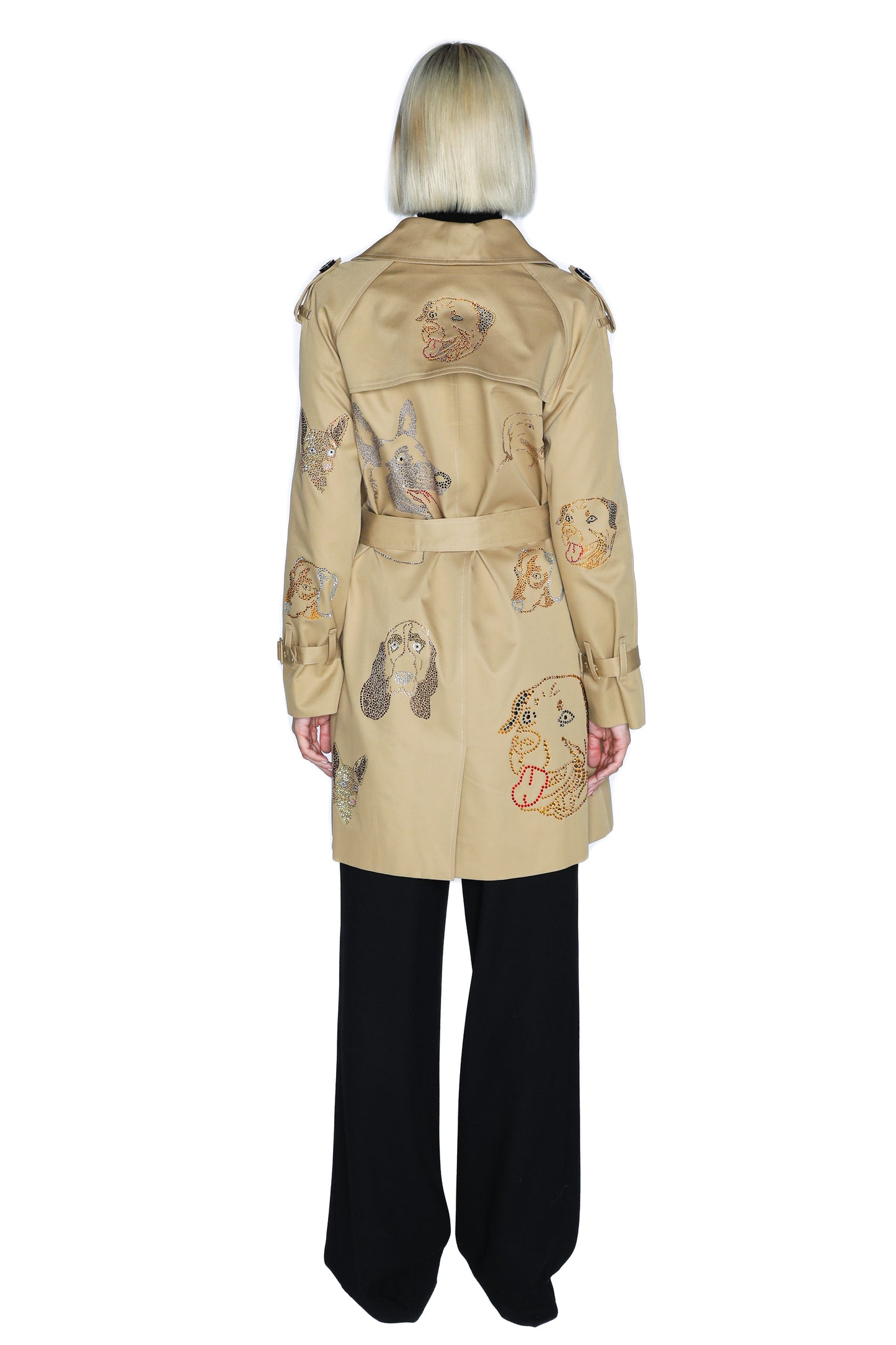 'WHO LET THE DOGS OUT' TRENCH COAT - - Libertine