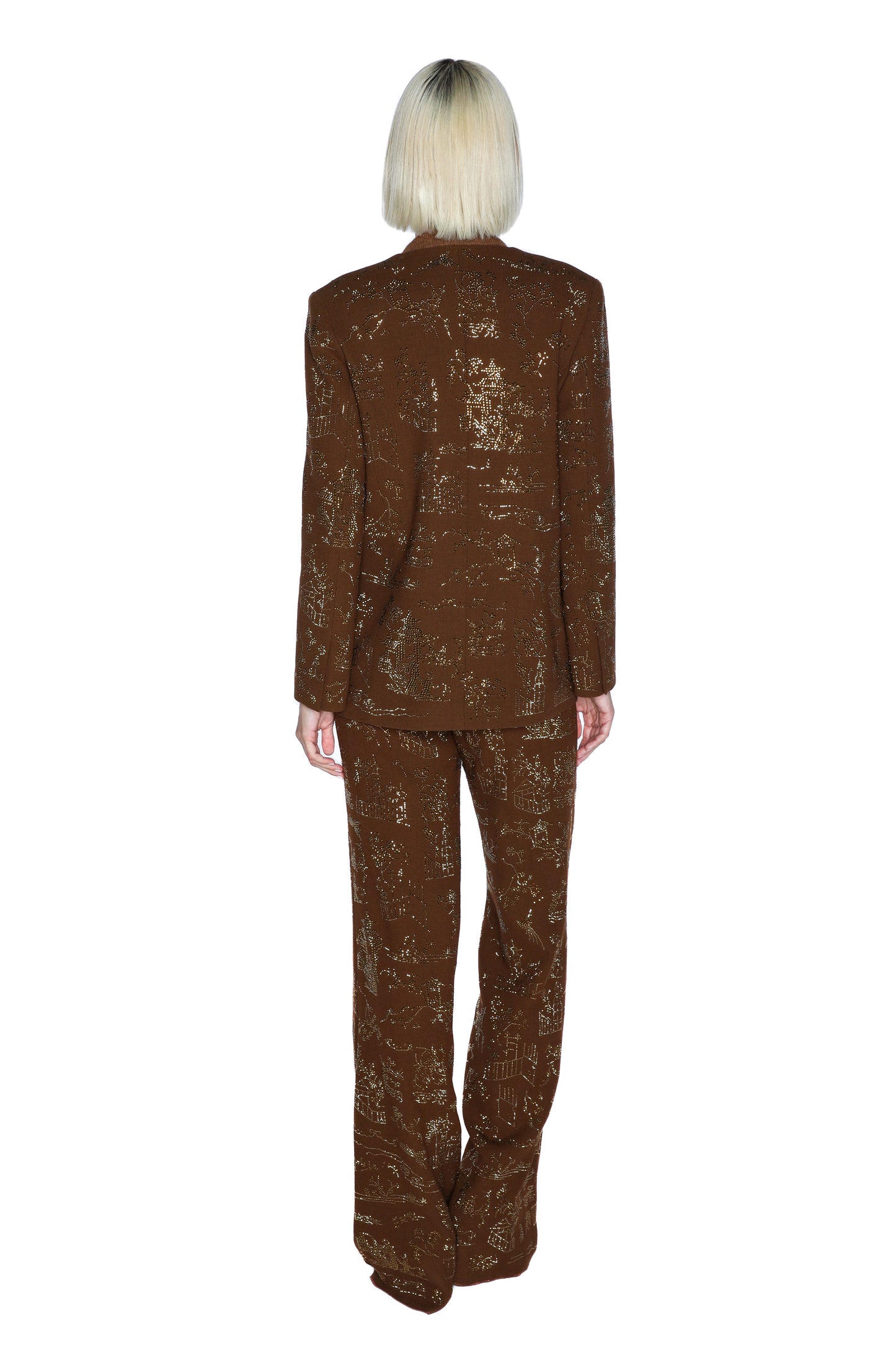 'CHINOISERIE' V NECK JACKET - - Libertine