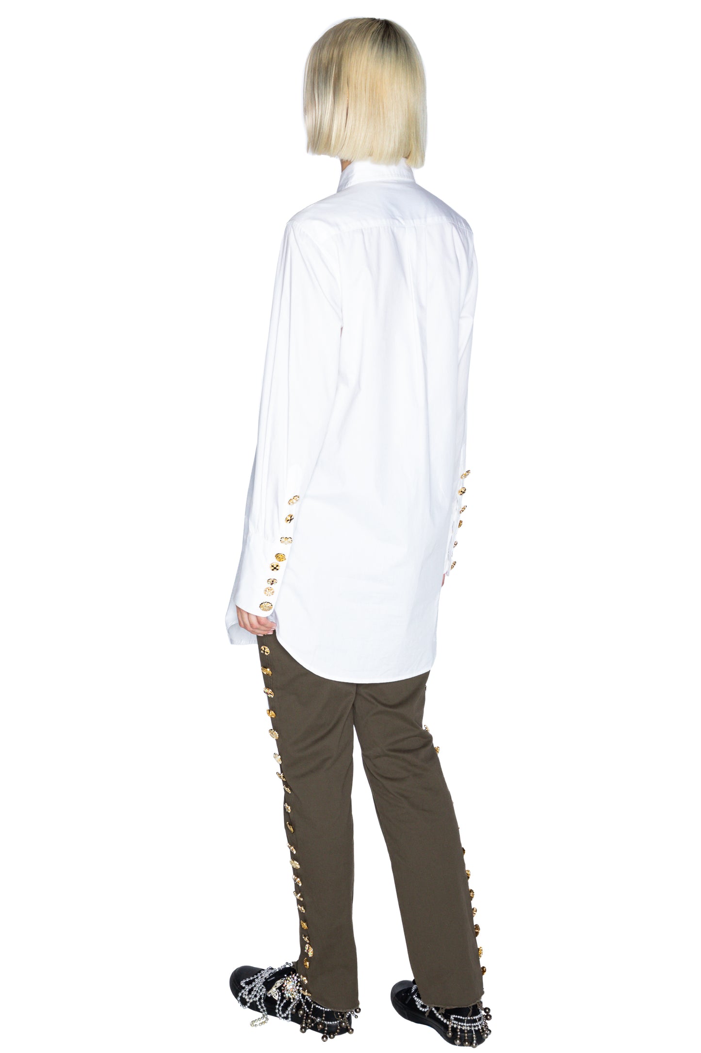 'BUTTON LUXE' LONG CLASSIC SHIRT - - Libertine