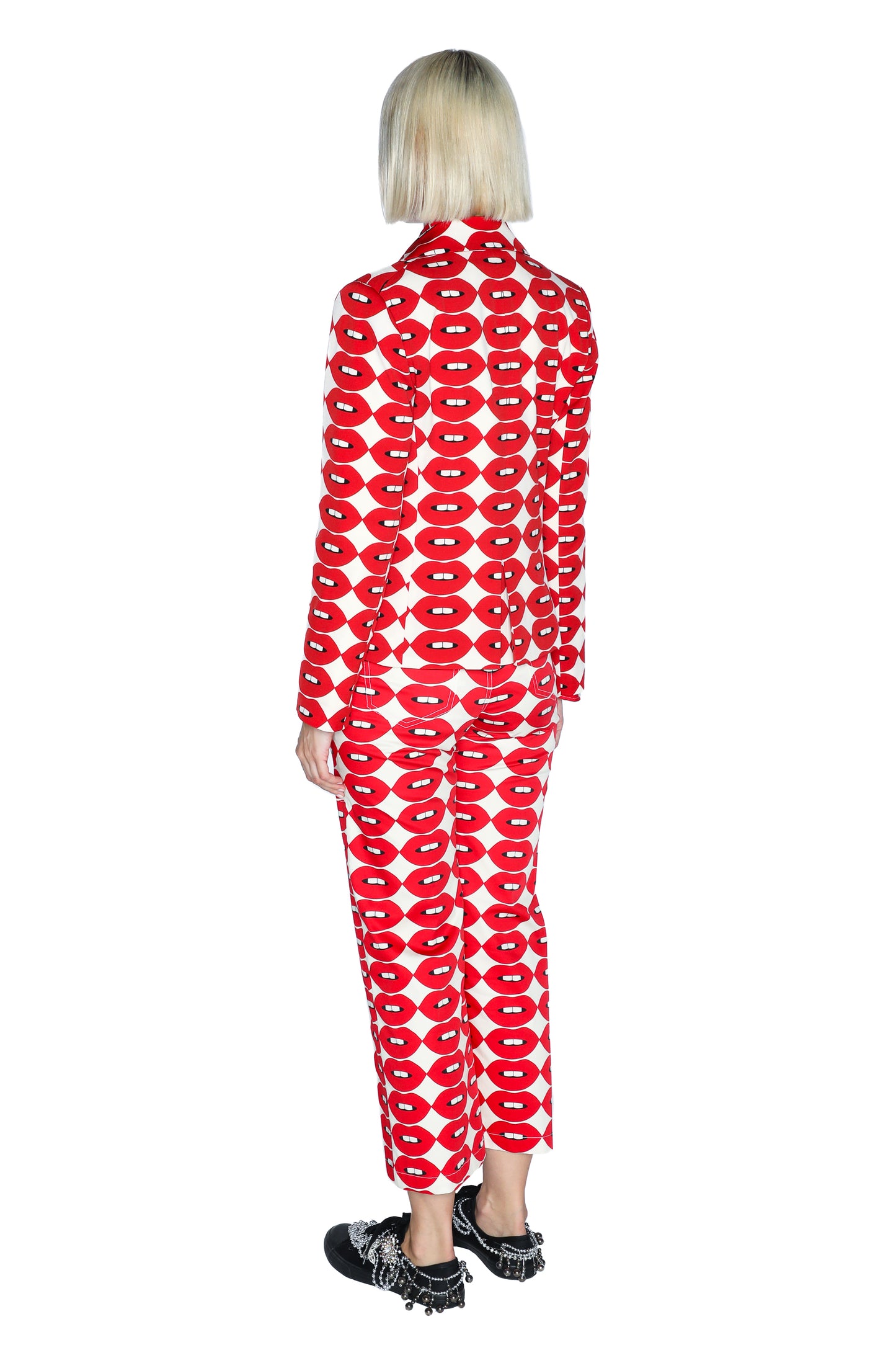 'FRENCH KISSING IN THE USA' L/S SHORT JACKET - - Libertine