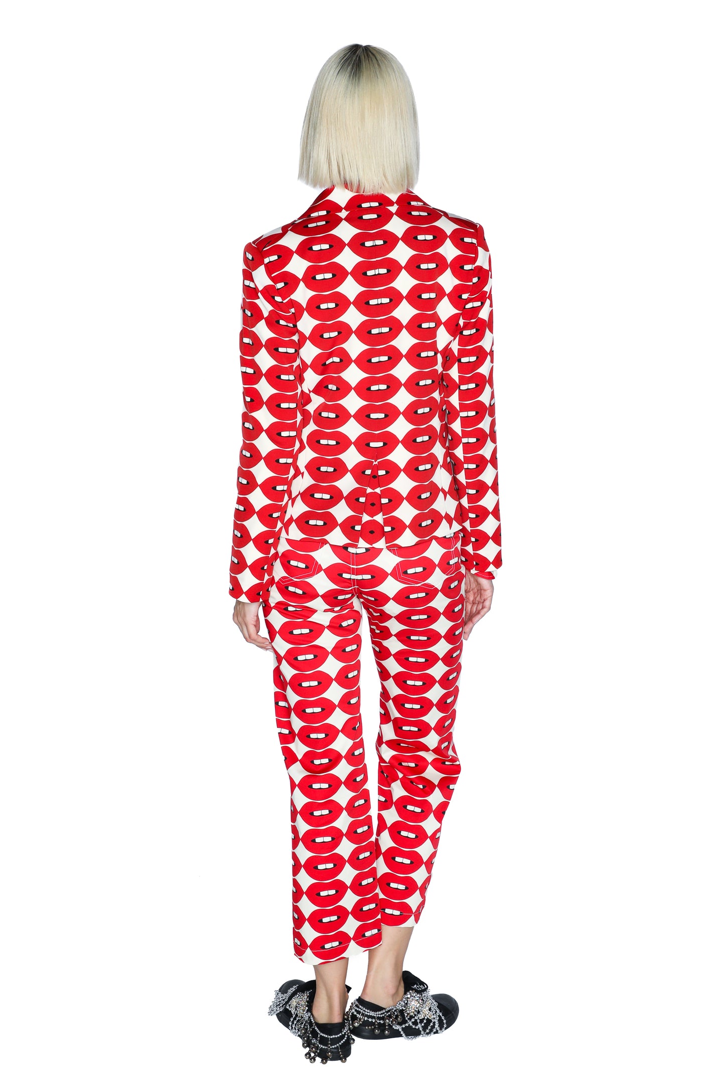 'FRENCH KISSING IN THE USA' L/S SHORT JACKET - - Libertine