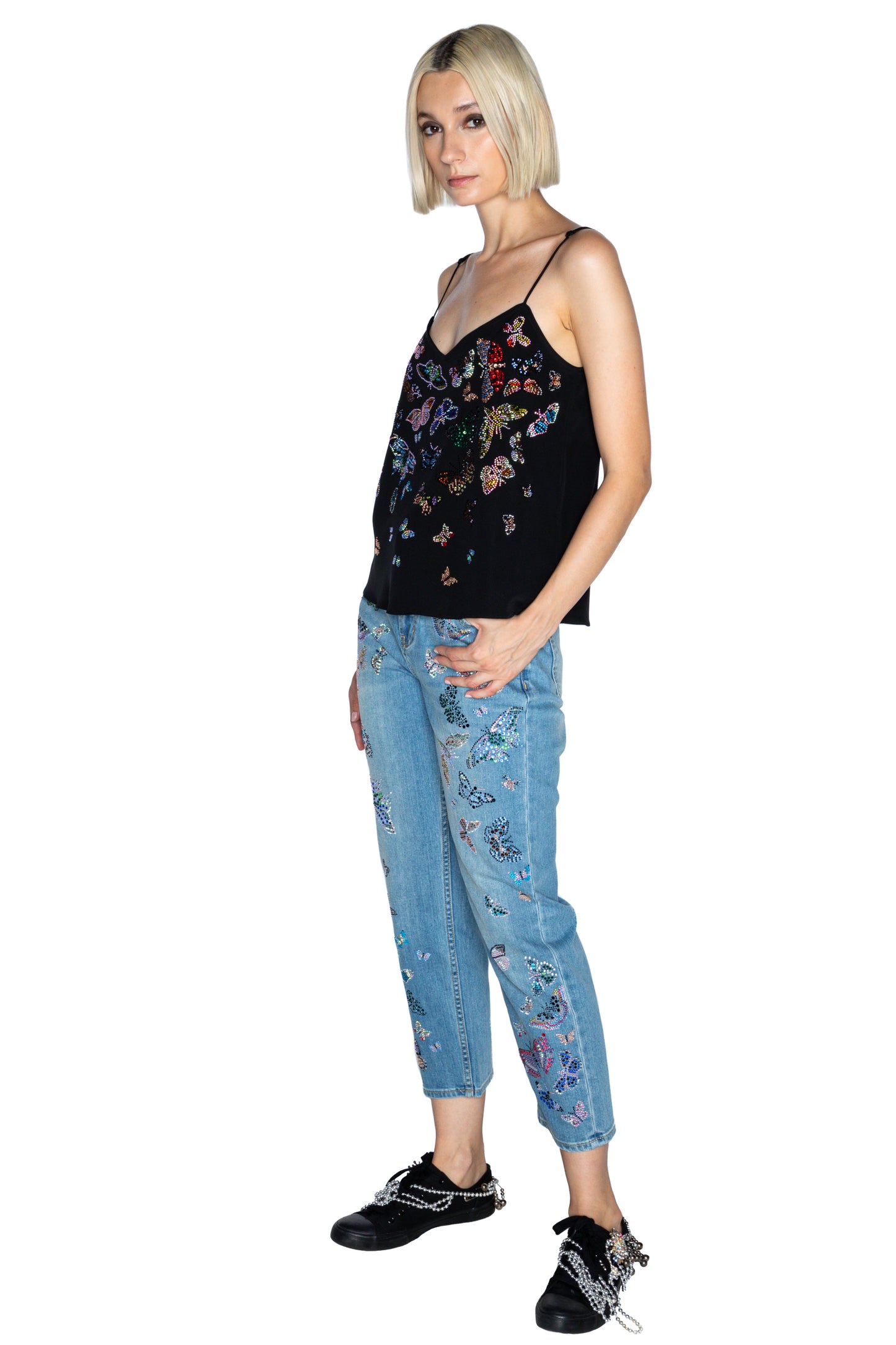 'MILLIONS OF BUTTERFLIES' CAMISOLE - - Libertine