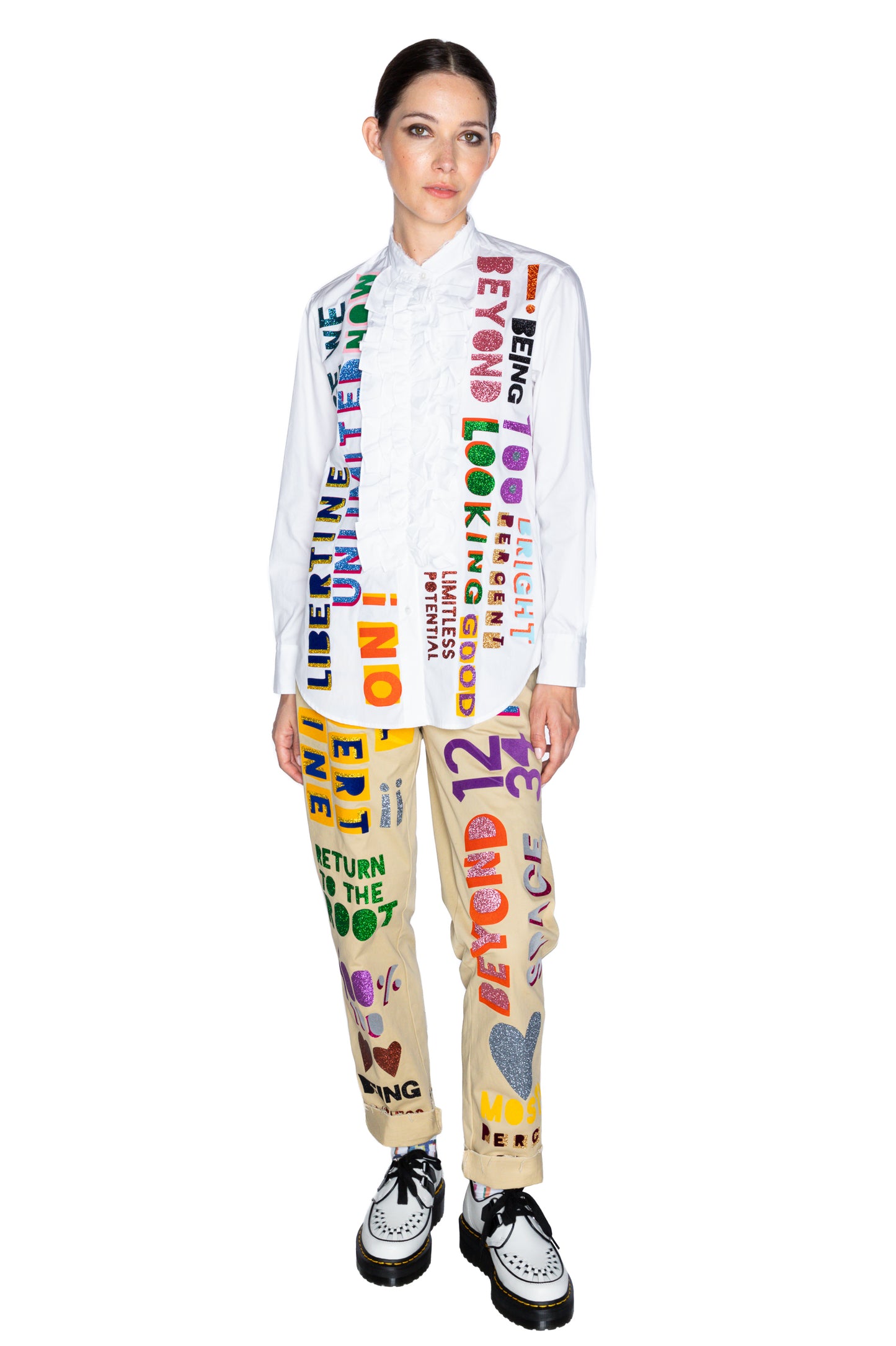 'UNLIMITED POTENTIAL' CHINOS - - Libertine