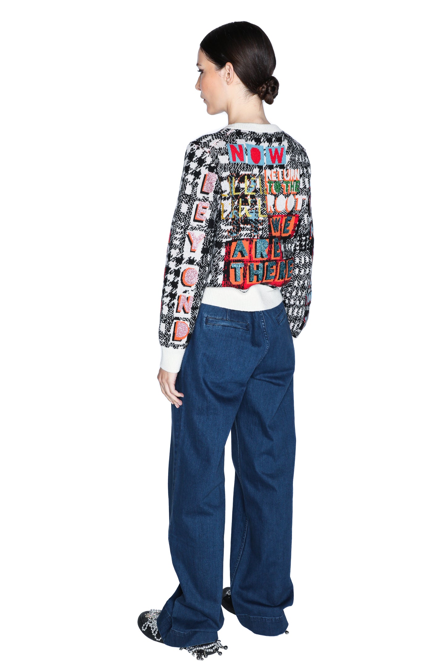 'UNLIMITED POTENTIAL' SHRUNKEN PULLOVER - - Libertine