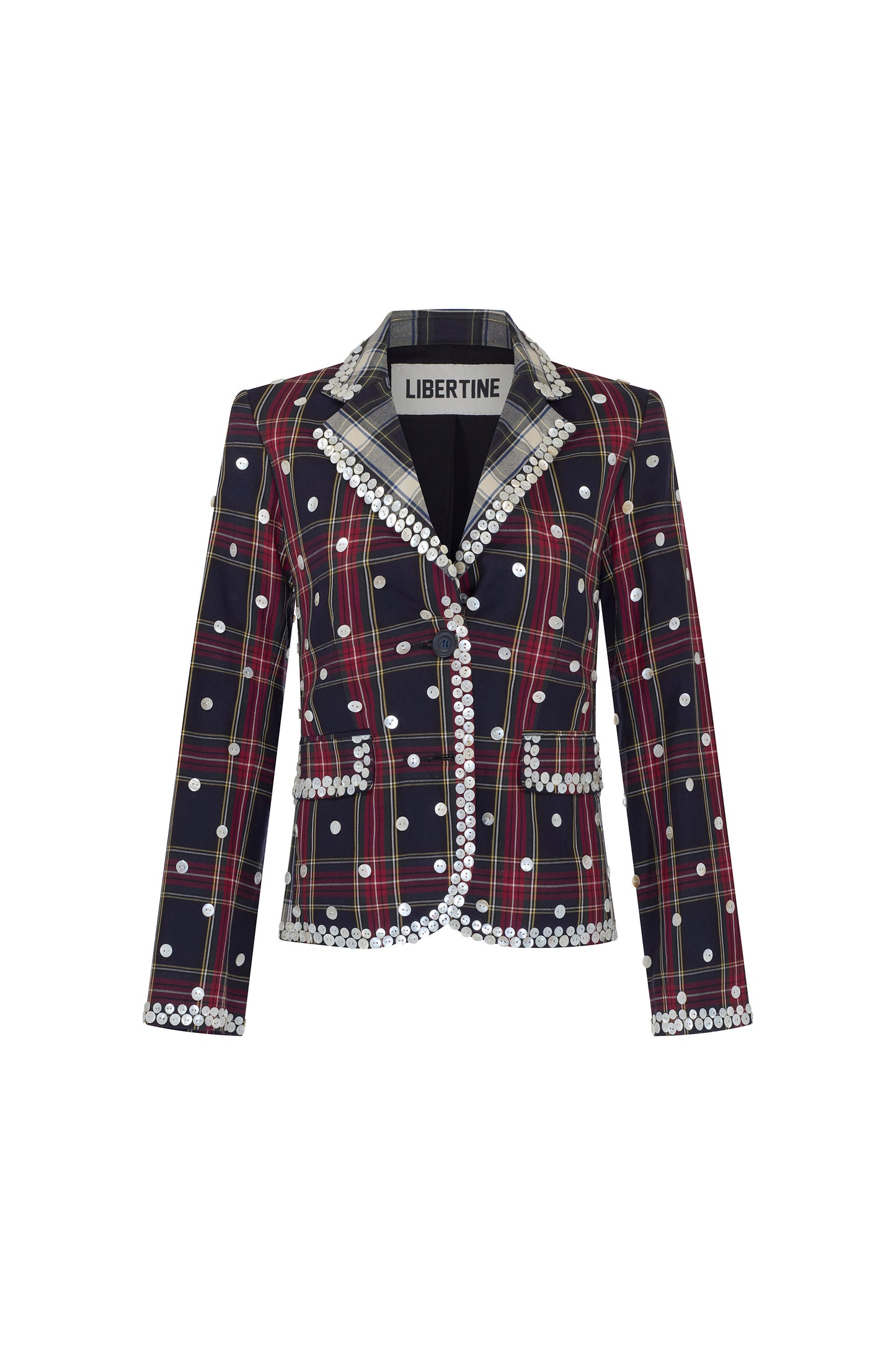 'ALL MODS CON' BUTTONS BLAZER - BLAZERS - Libertine