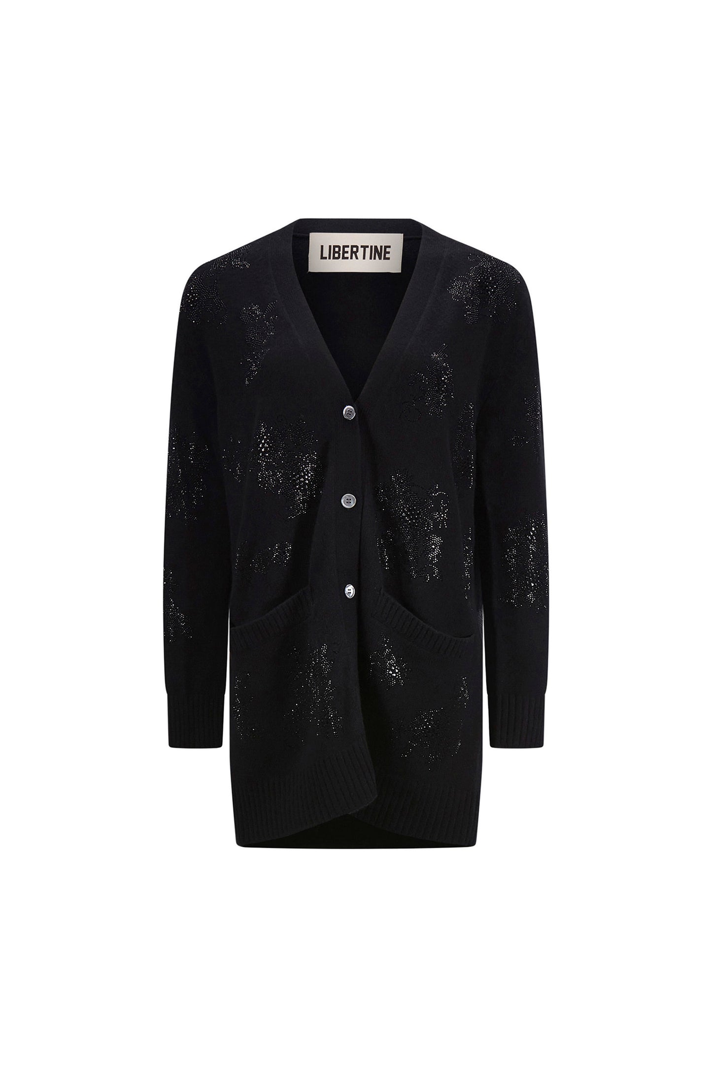 'GOTHIC GARDEN' OVERSIZED CARDIGAN - - Libertine
