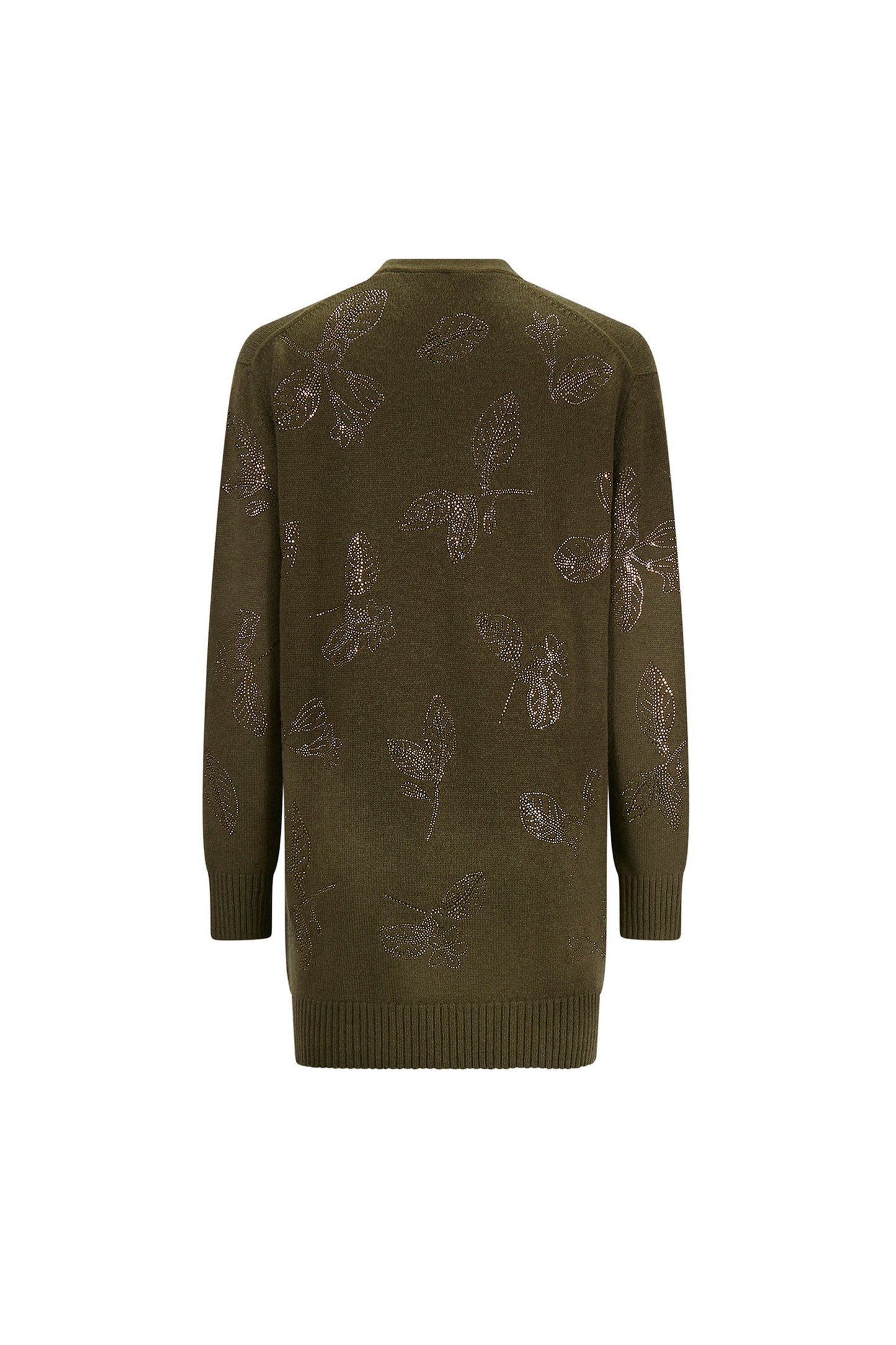 'GOLDEN LEAVES' OVERSIZED CARDIGAN - - Libertine