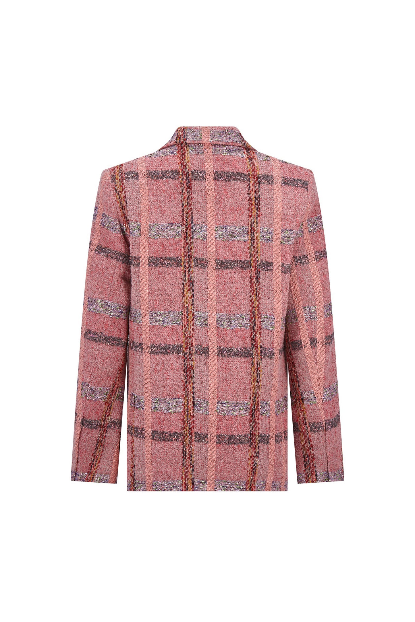 'PINK BOUCLE' DOUBLE BREASTED JACKET - - Libertine