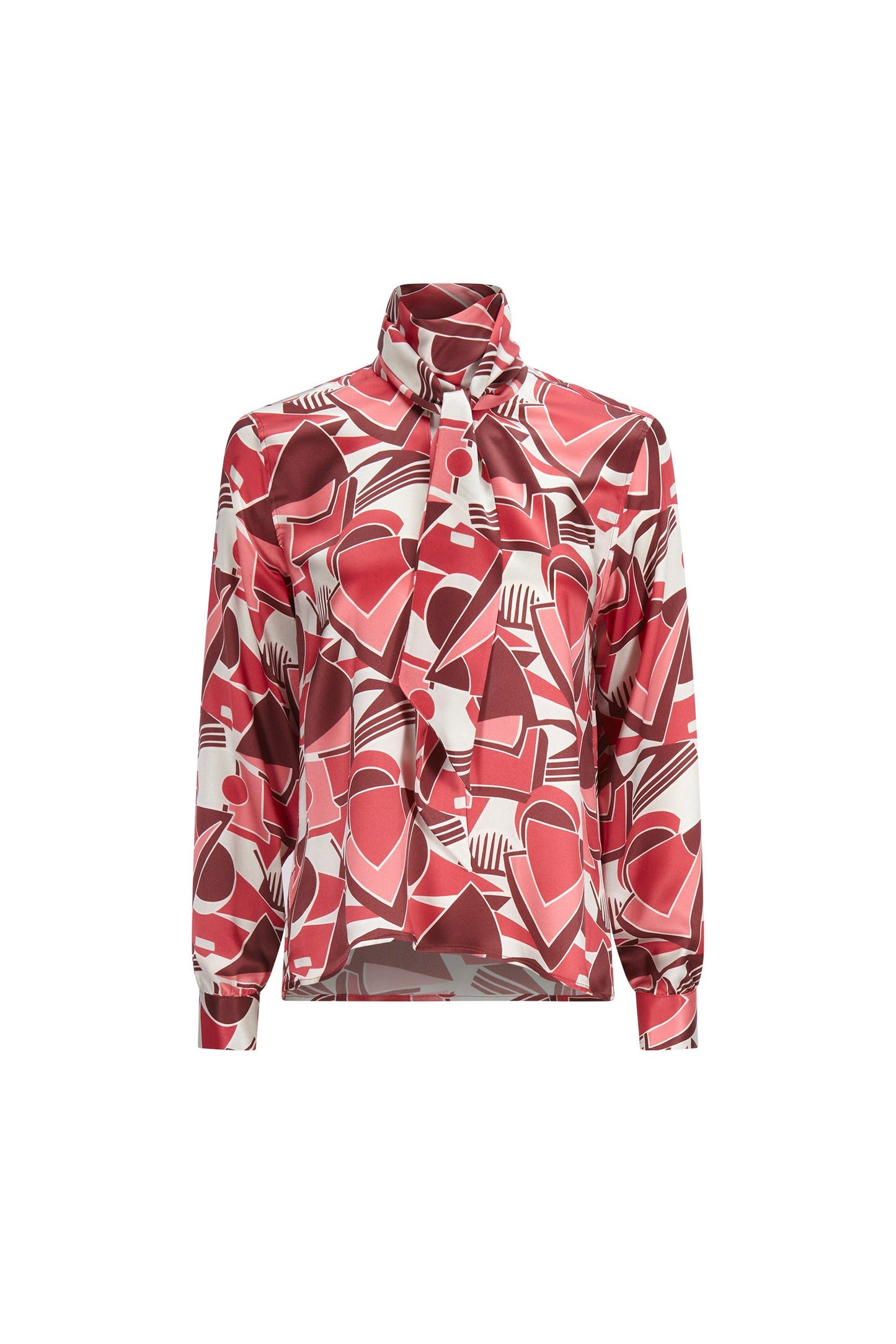 'LES MODERN' SLIM KEITH TIE BLOUSE - - Libertine