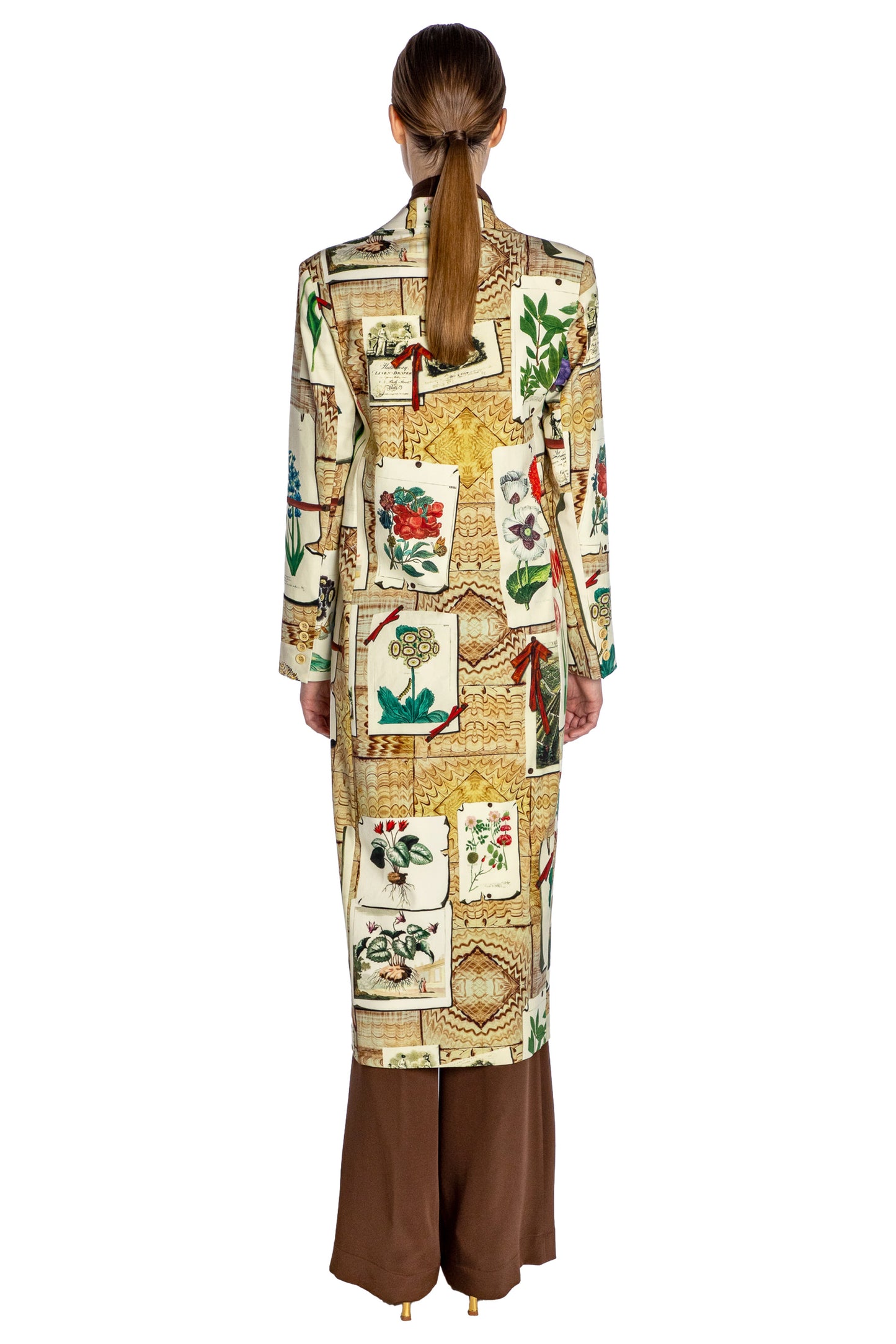 'COLEFAX' MIDI LENGTH DOUBLE BREASTED COAT - COATS - Libertine