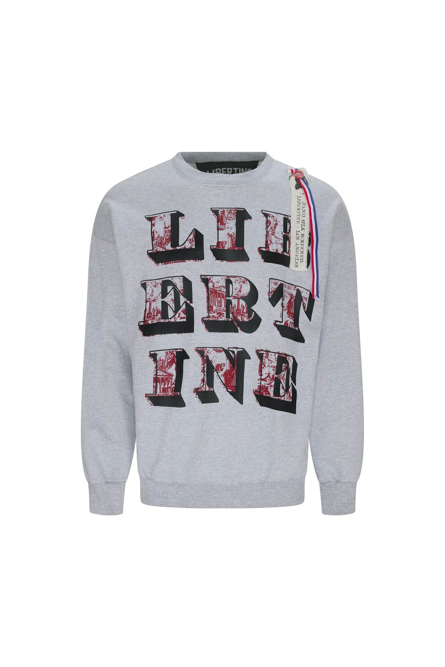 'Toile De Nantes Libertine' Pullover Sweatshirt - SWEATSHIRTS - Libertine