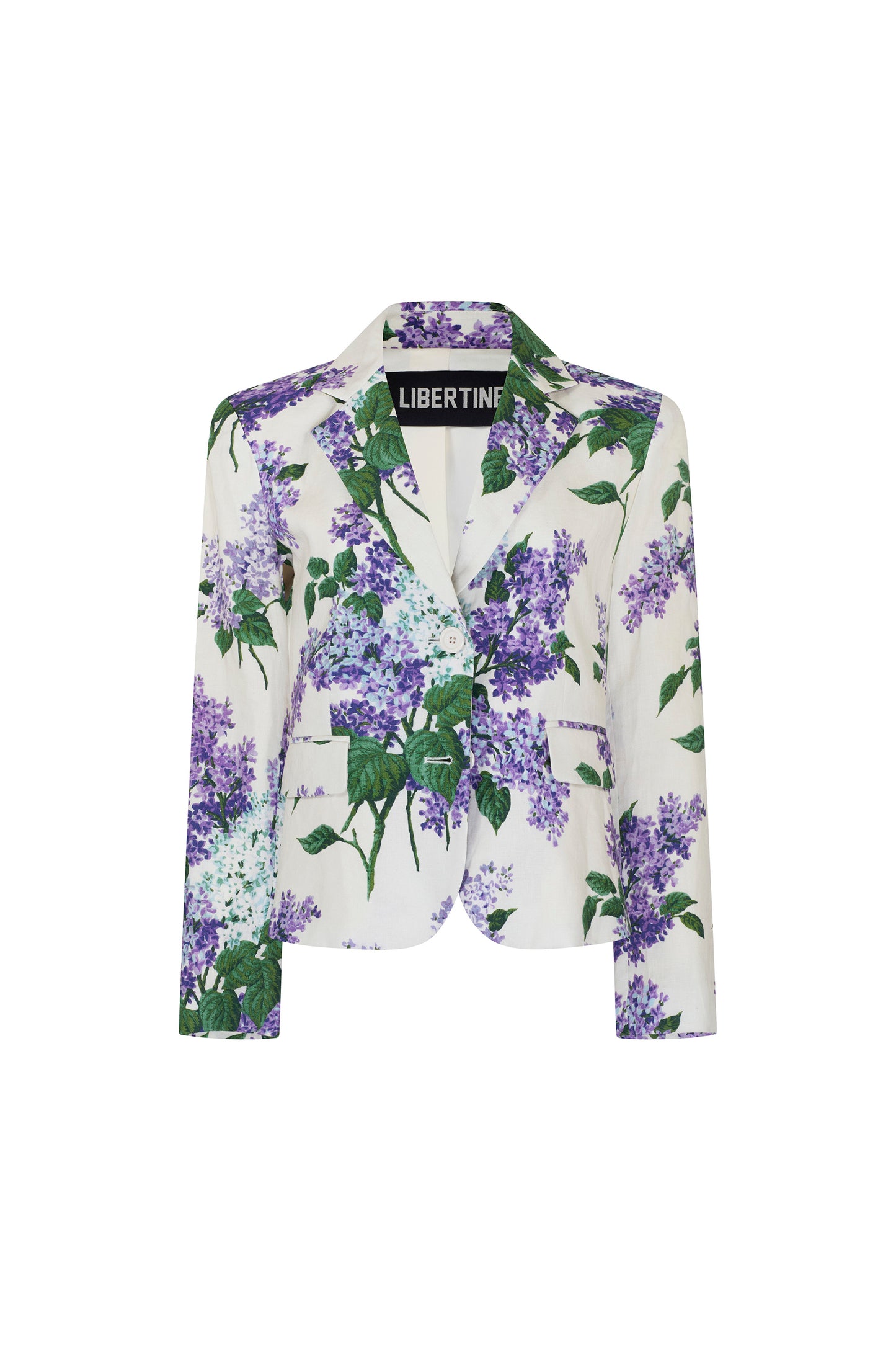 'LILAC GARDEN' L/S SHORT JACKET - BLAZERS - Libertine