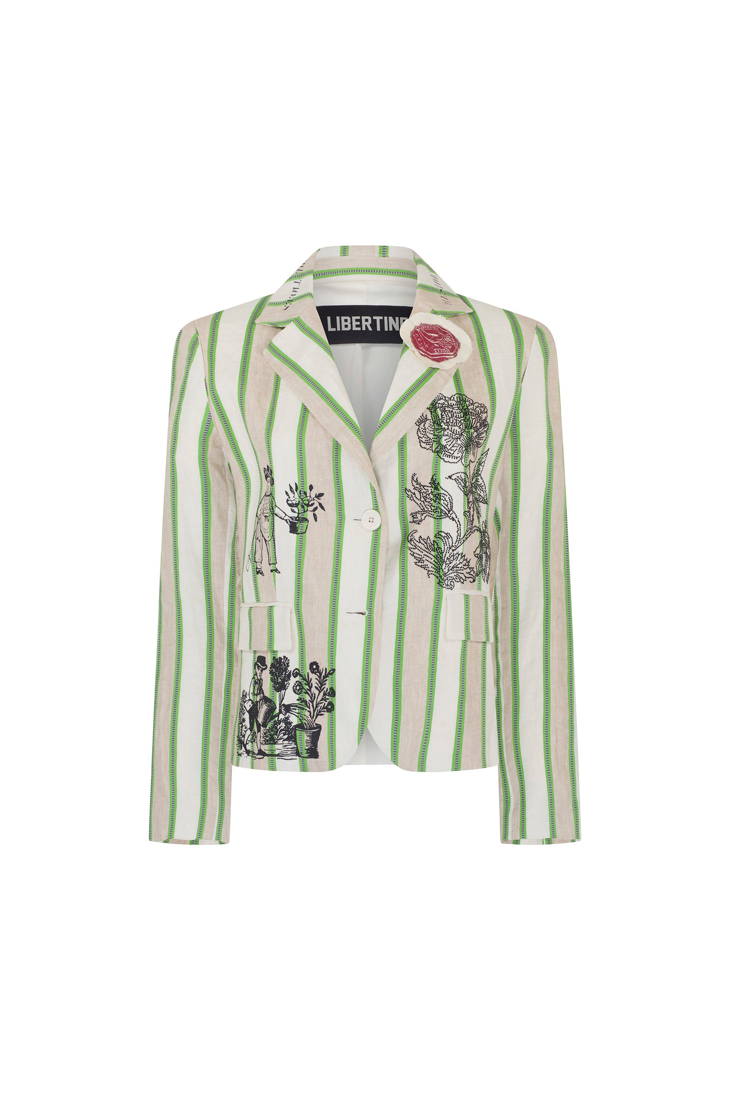 'GARDENER'S' L/S SHORT JACKET - BLAZERS - Libertine