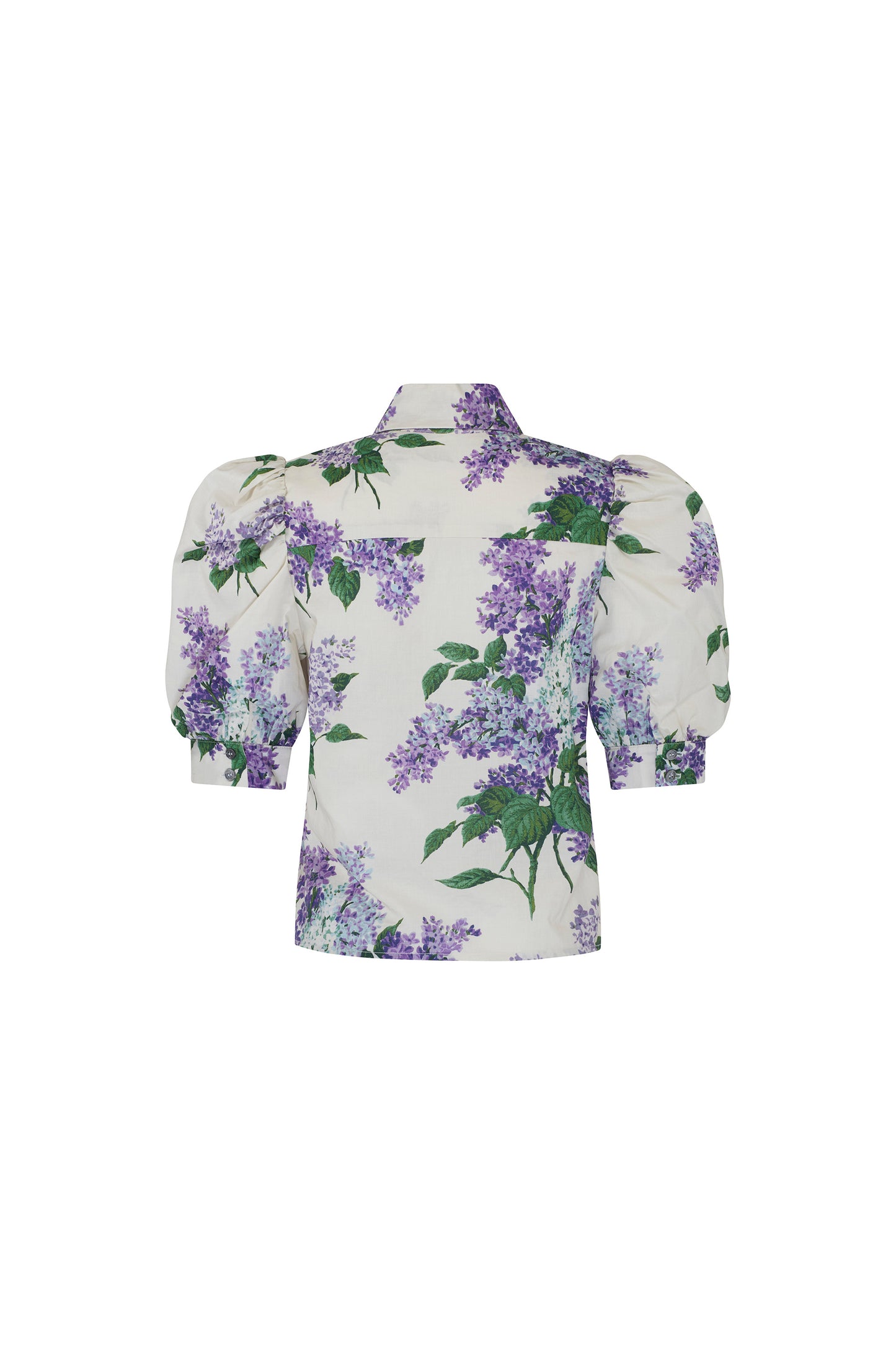 'LILAC GARDEN' PUFF SLEEVE BLOUSE - TOPS - Libertine