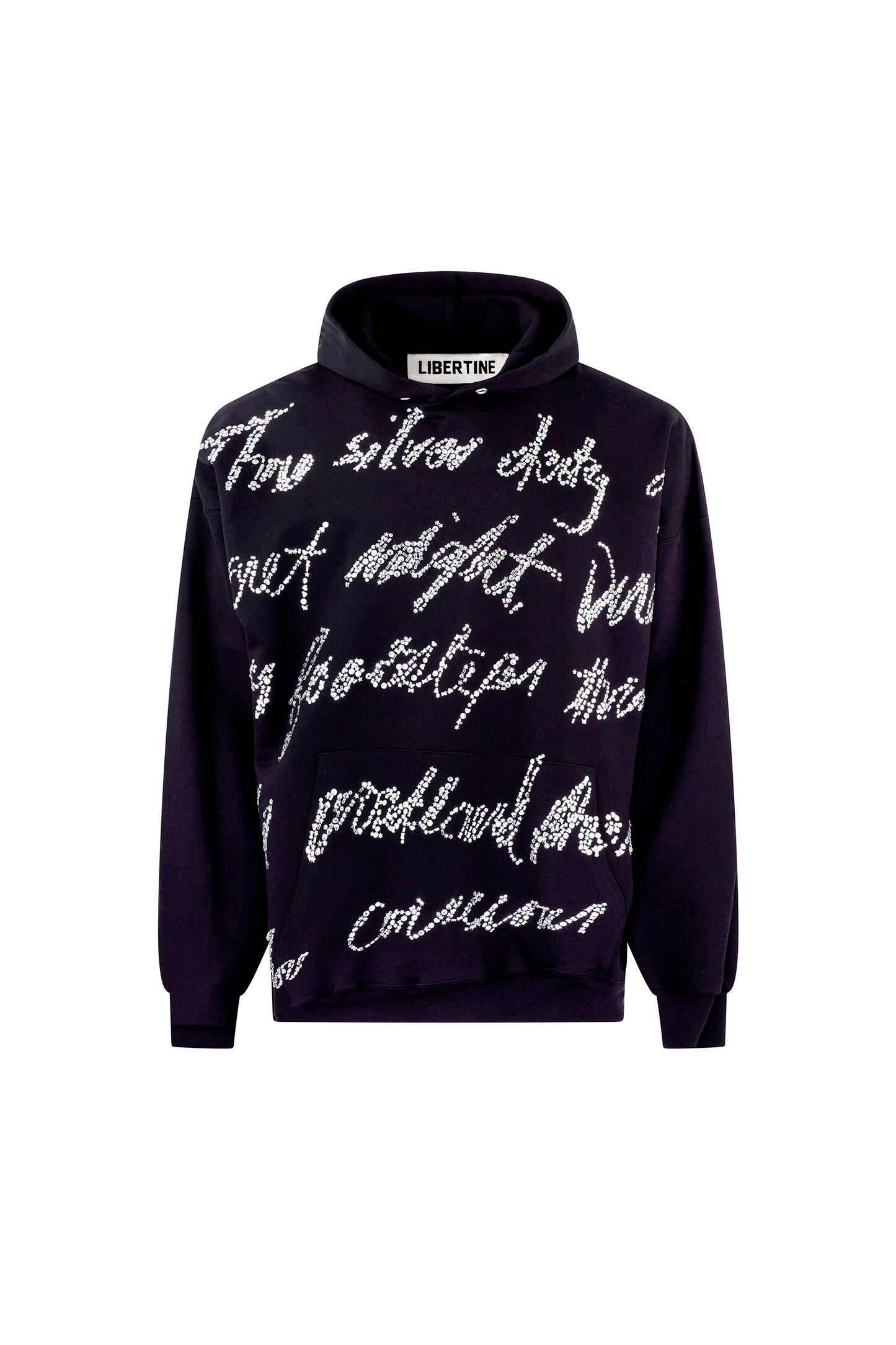 'A HYMN TO THE MOON' HOODIE PULLOVER SWEATSHIRT - SWEATSHIRTS - Libertine