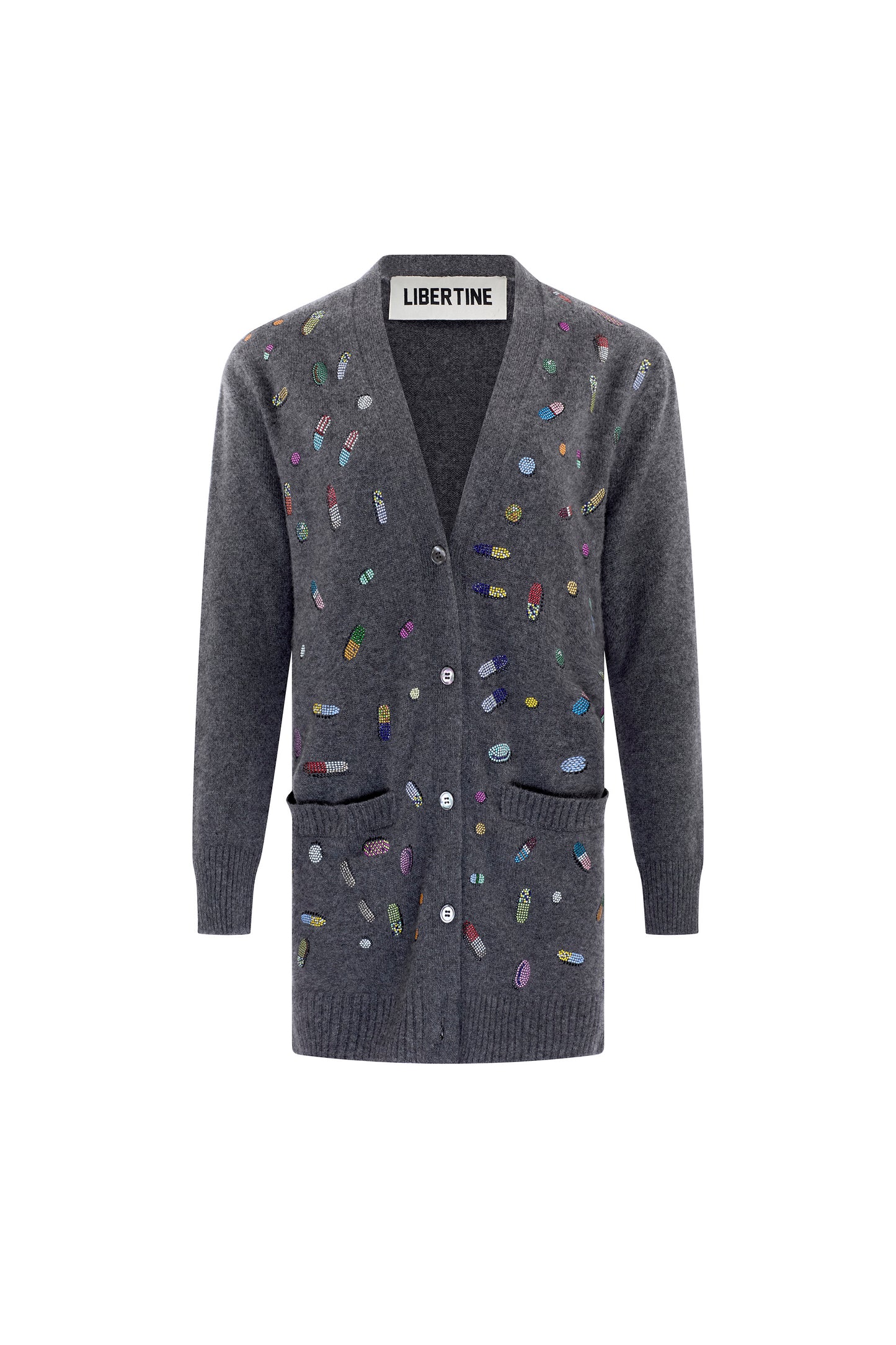 'MOTHERS LITTLE HELPERS' OVERSIZED CARDIGAN - - Libertine