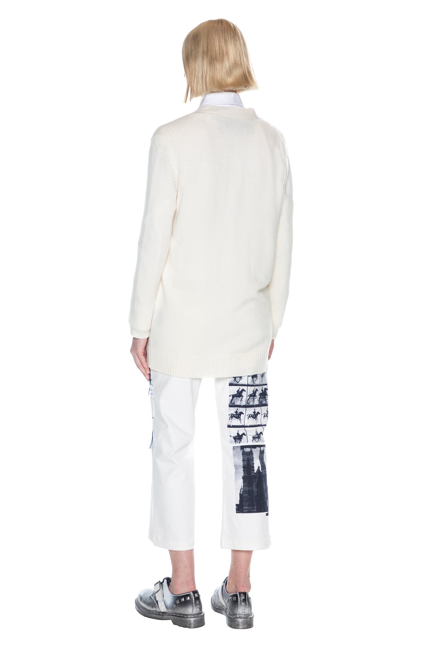 'SKETCHY' OVERSIZED CARDIGAN - - Libertine