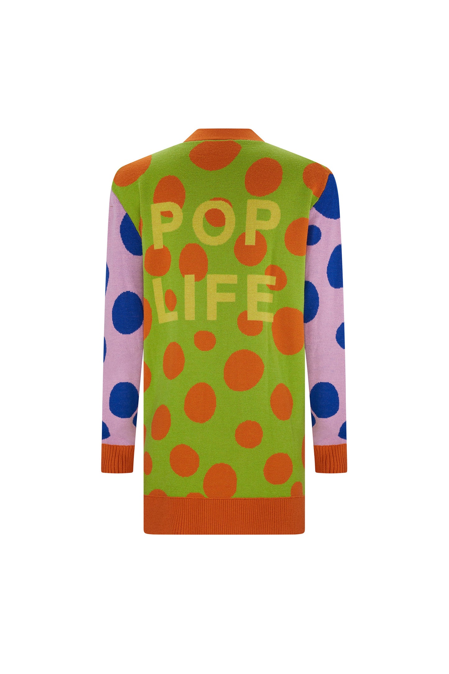 'POP LIFE' OVERSIZED CARDIGAN - CARDIGANS - Libertine