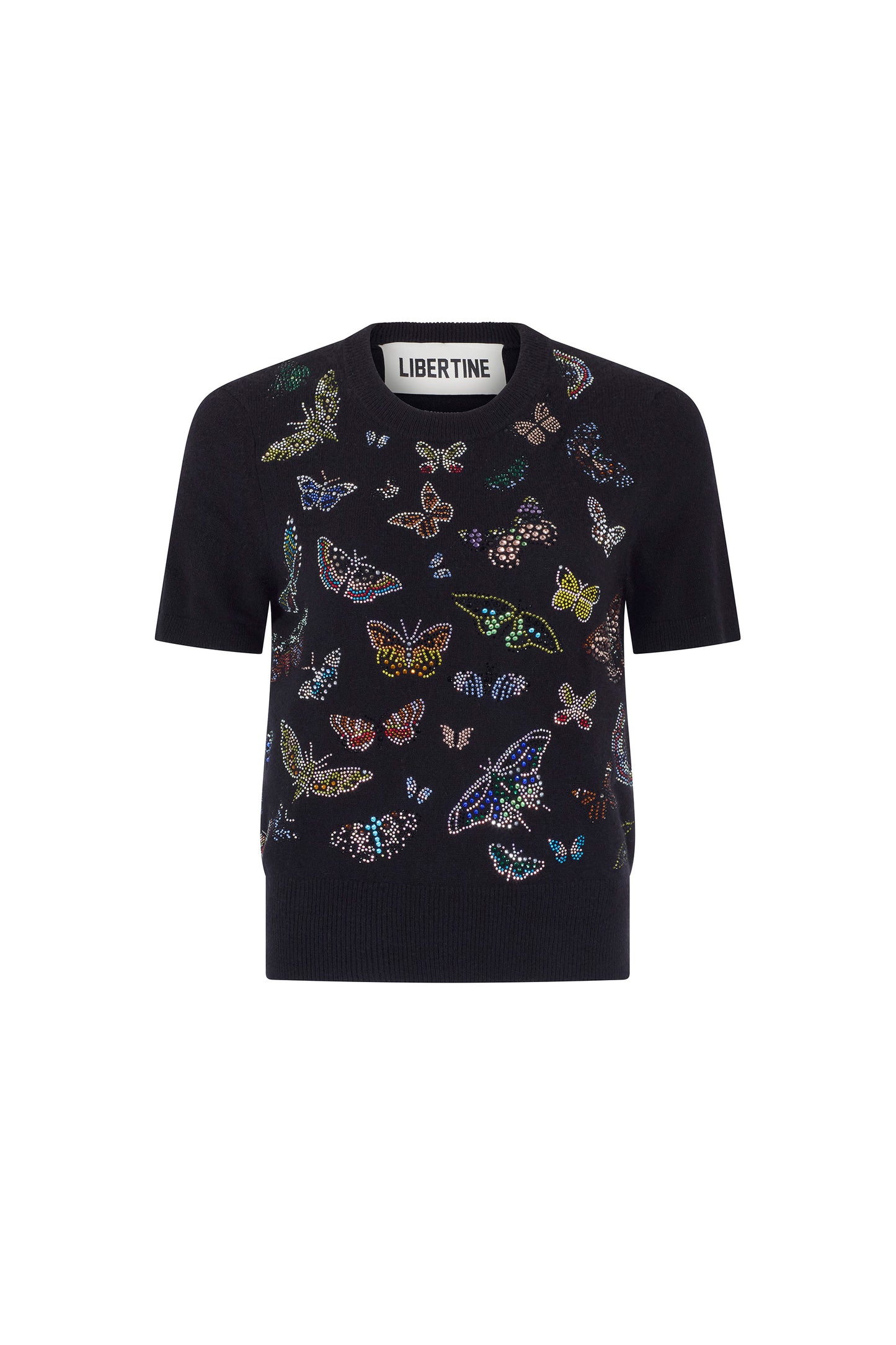 'Millions of Butterflies' Short Sleeve Pullover - - Libertine