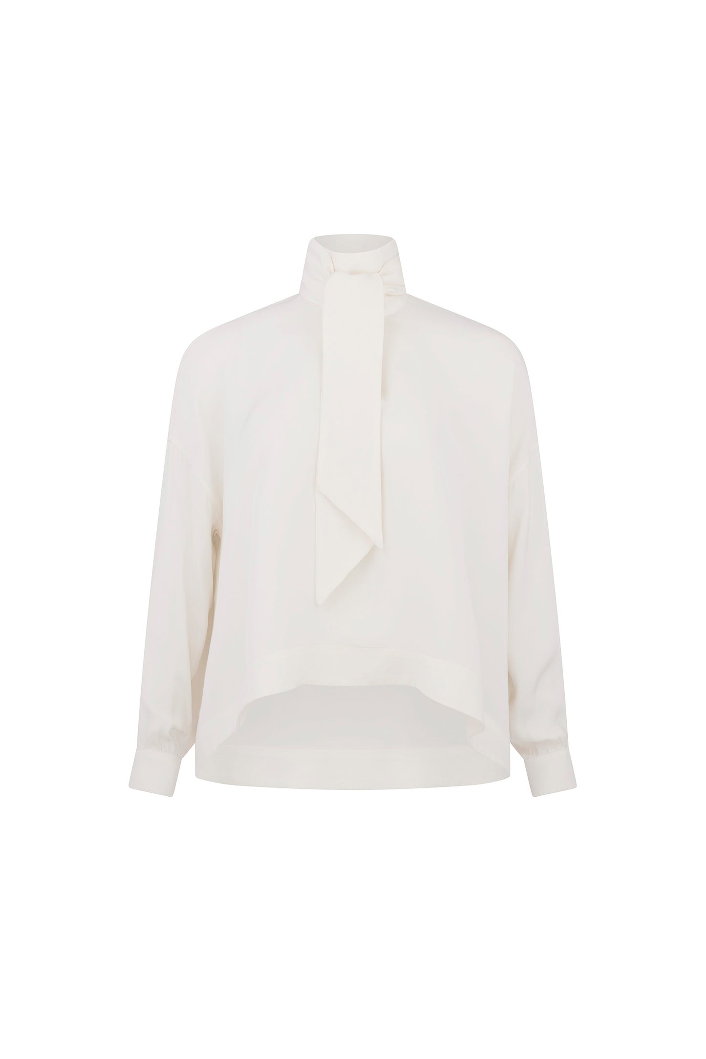 'Powdered Sugar' Tie Blouse - - Libertine