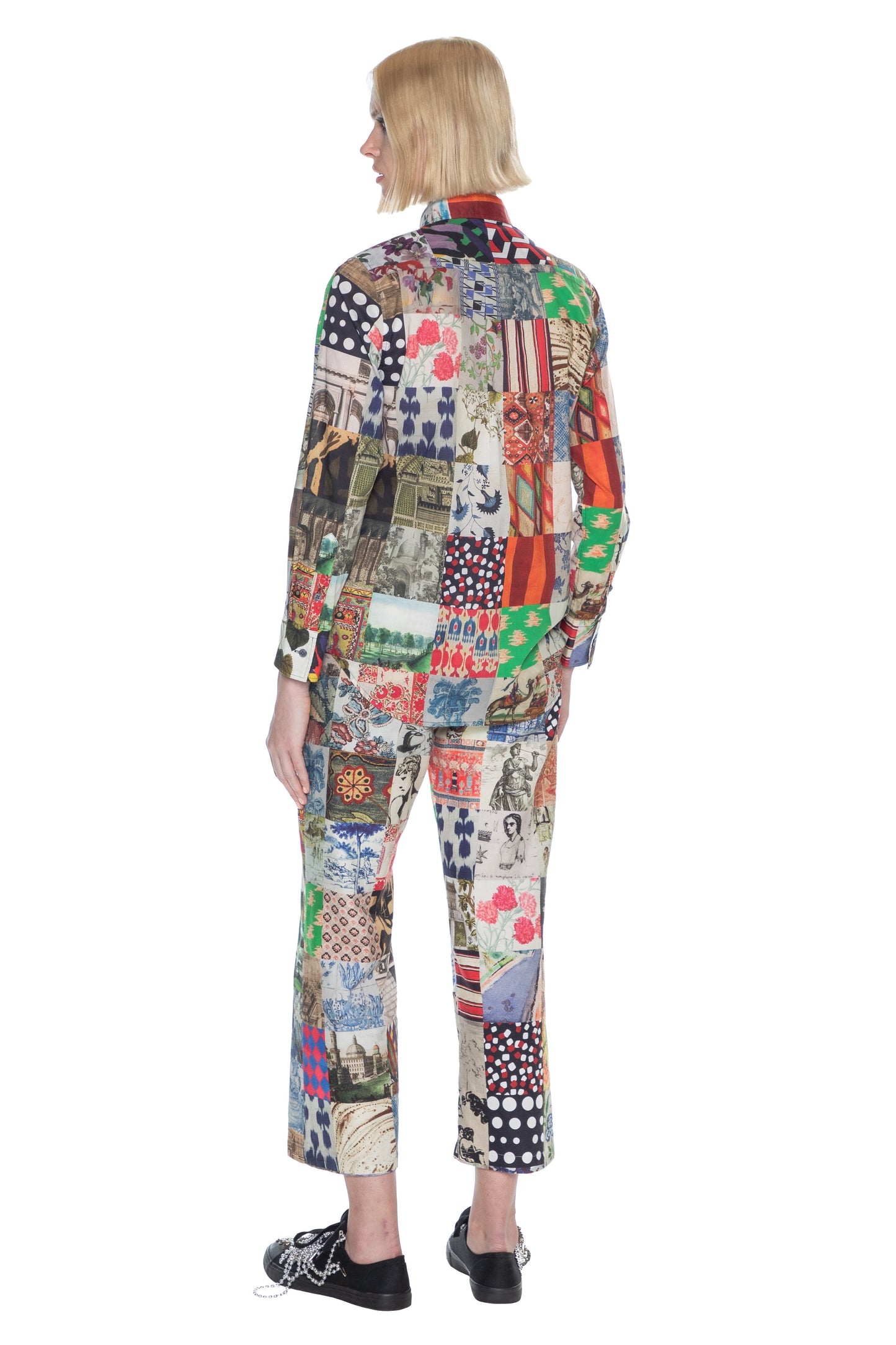 'BLOOMSBURY COLLAGE' NEW CLASSIC SHIRT - CLASSIC SHIRTS - Libertine