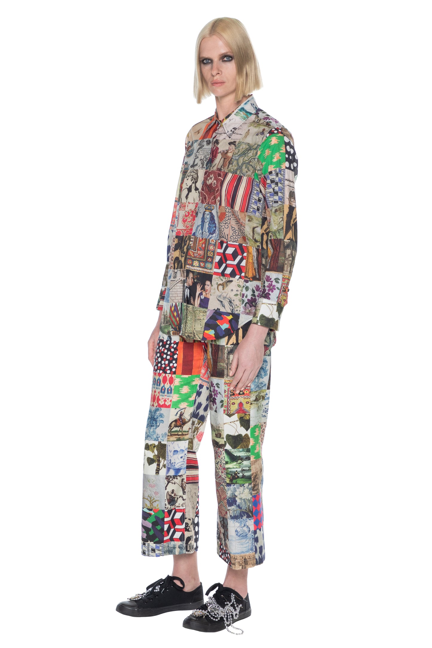 'BLOOMSBURY COLLAGE' NEW CLASSIC SHIRT - CLASSIC SHIRTS - Libertine