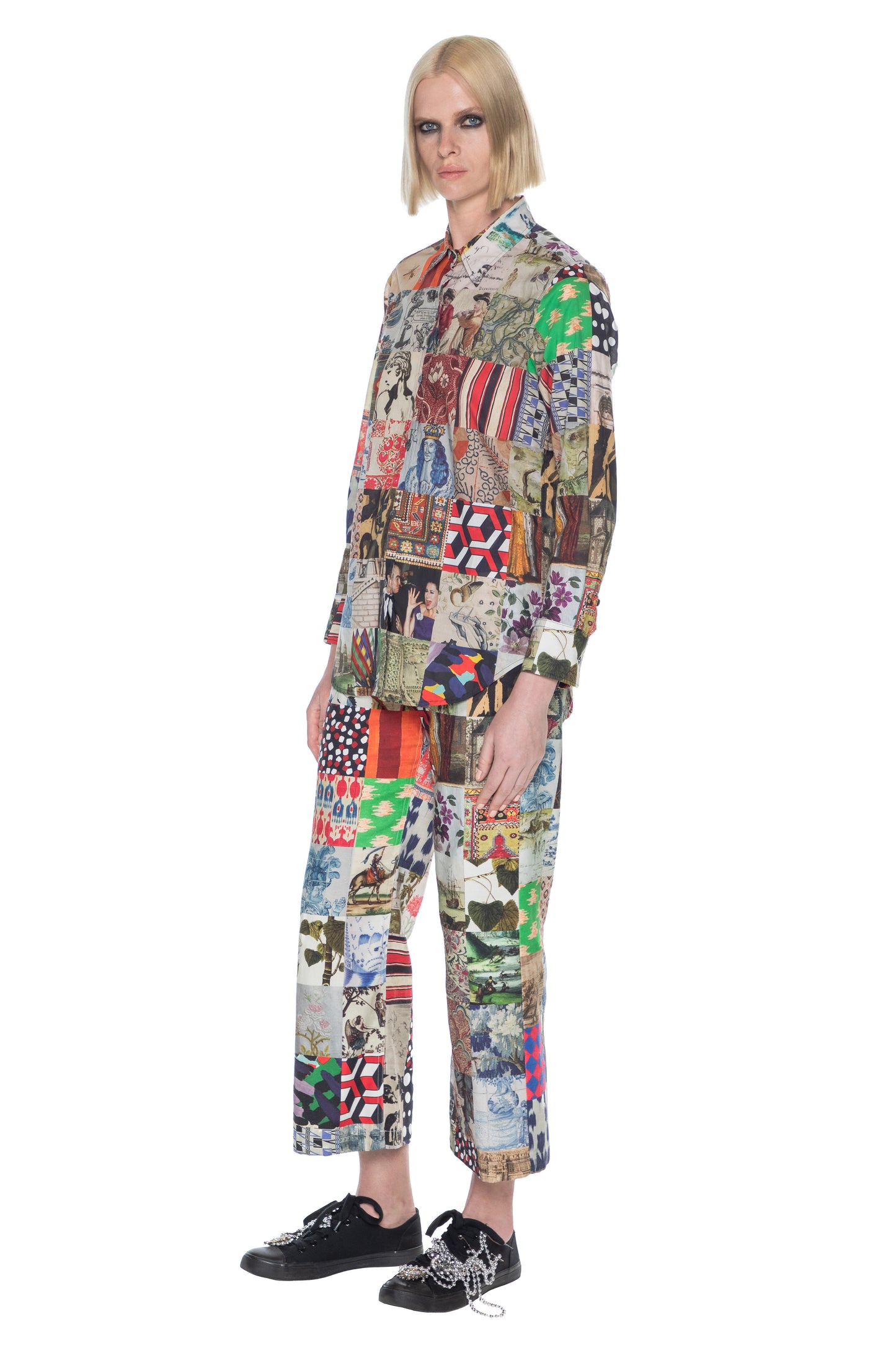 'BLOOMSBURY COLLAGE' CLASSIC SHIRT