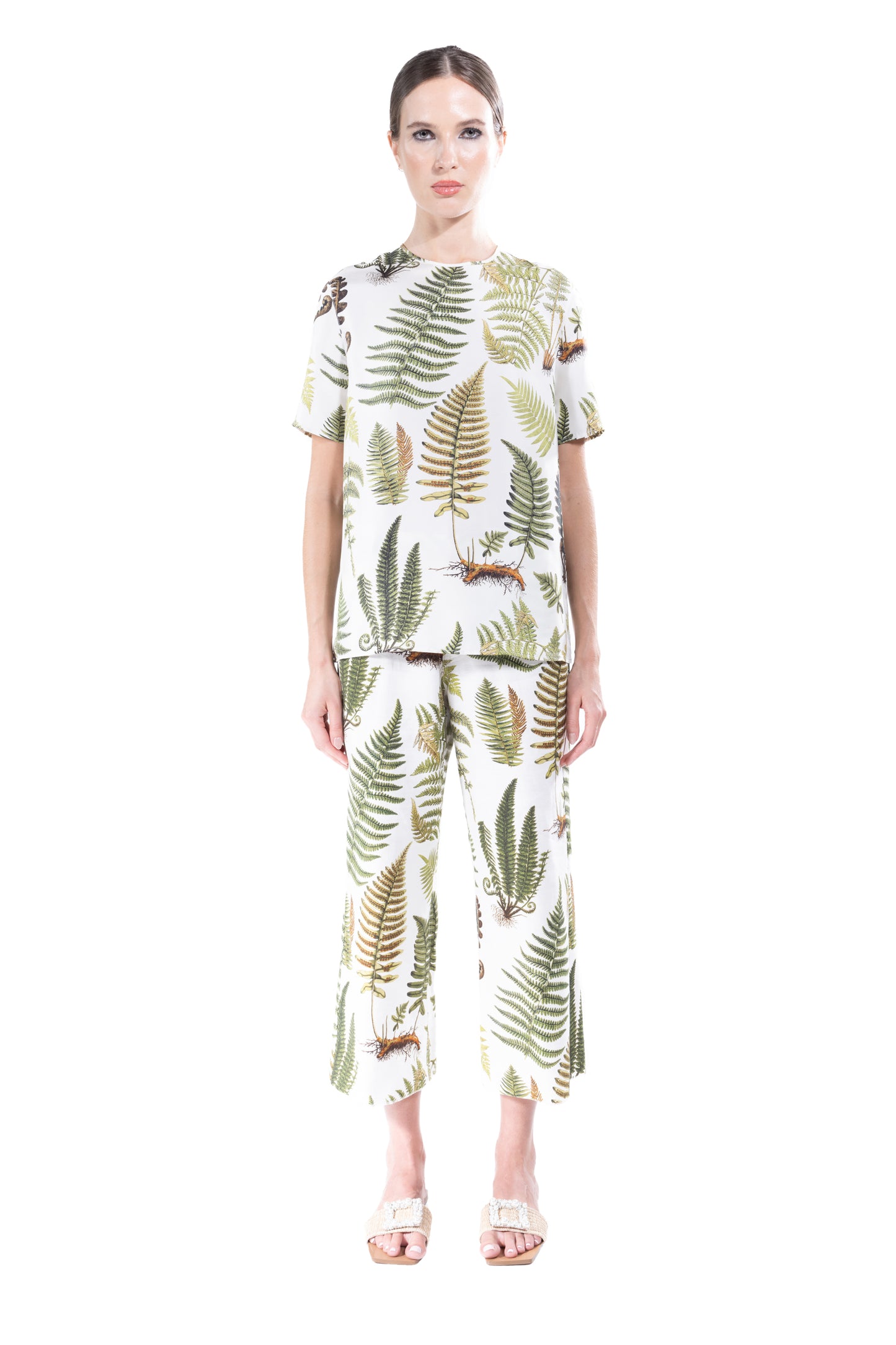 'FERNIE' SHORT SLEEVE BLOUSE - - Libertine