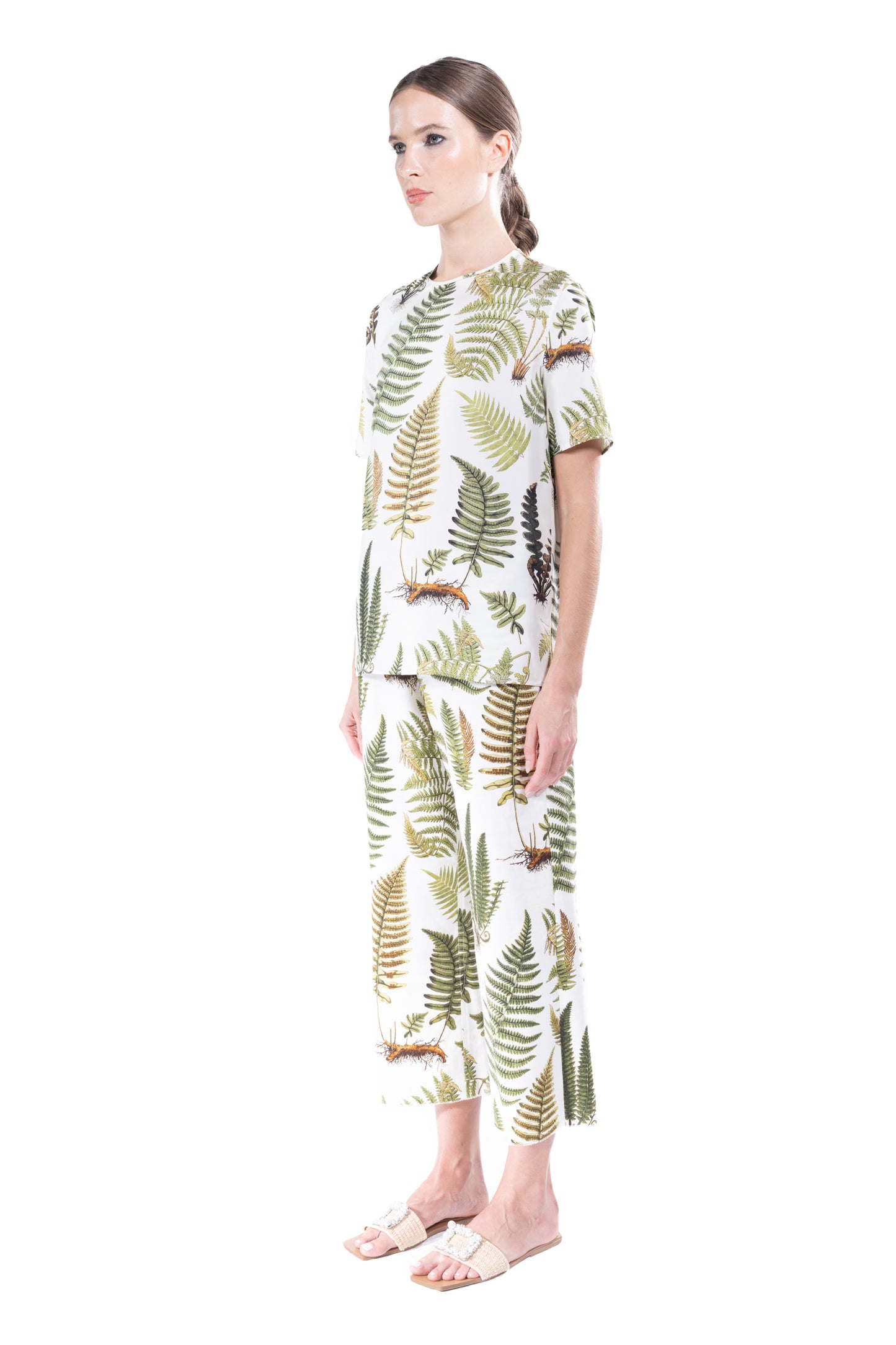 'FERNIE' SHORT SLEEVE BLOUSE - - Libertine