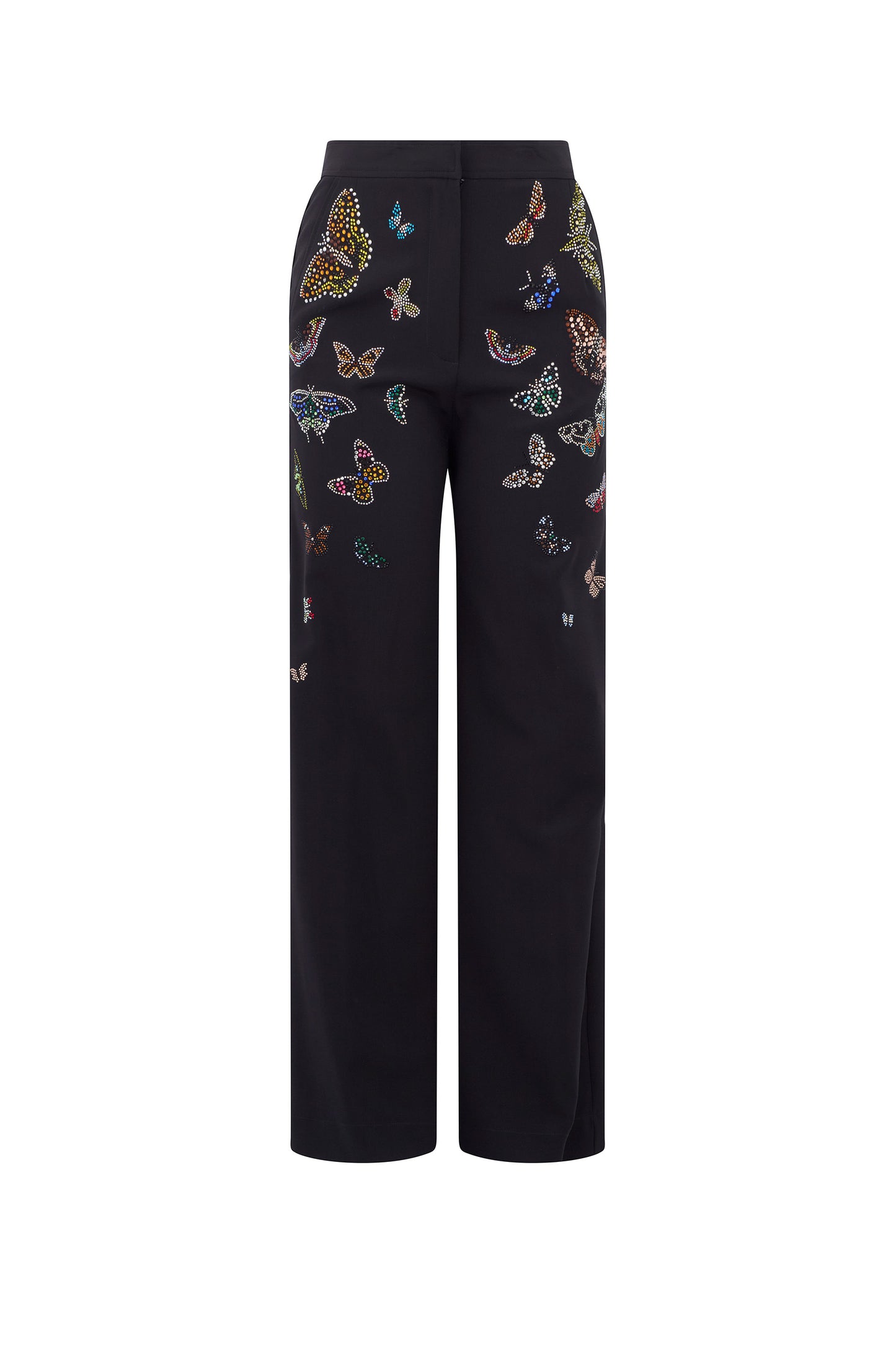 'Millions of Butterflies' Wide Leg Trousers - - Libertine