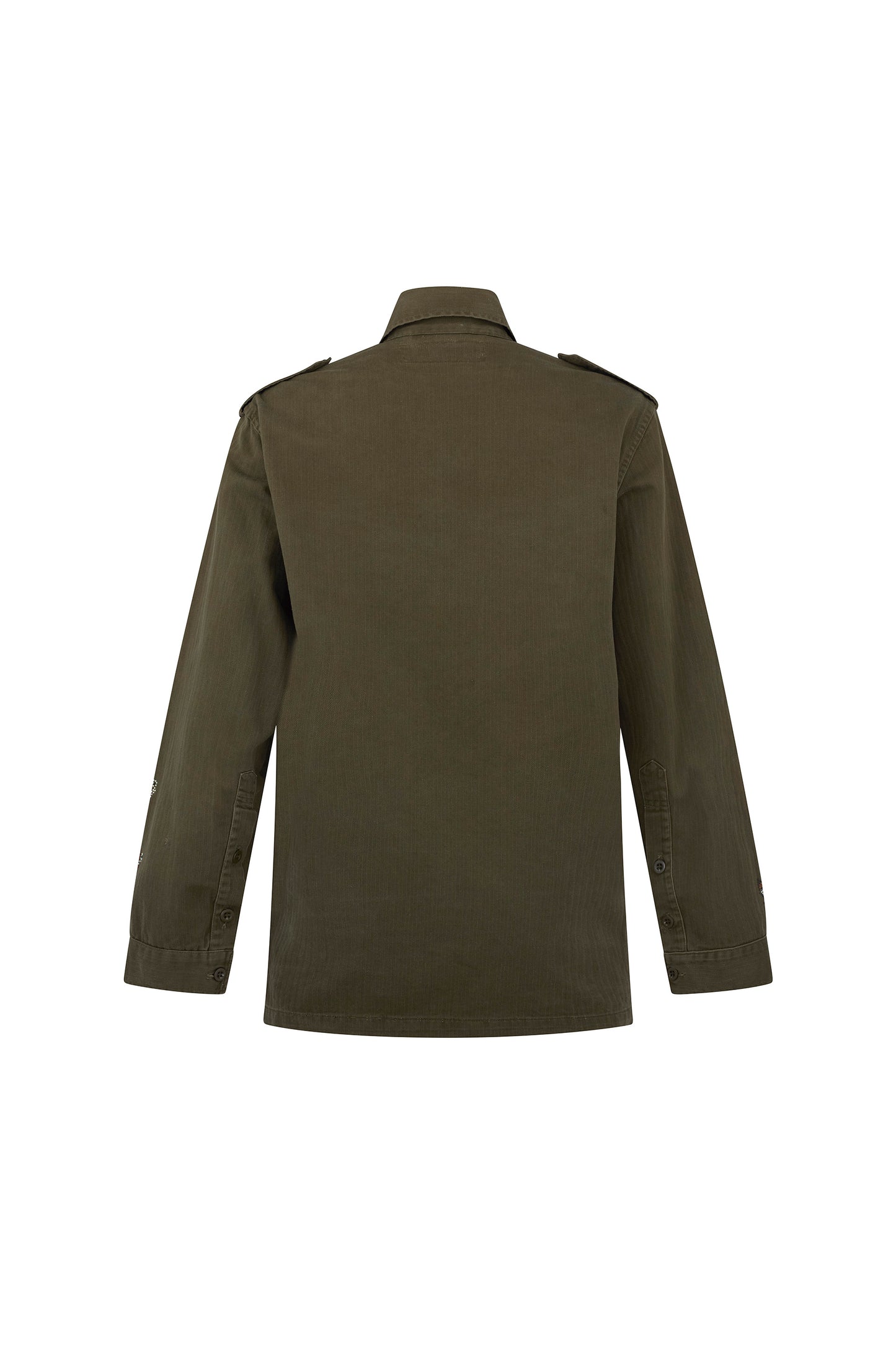 'Millions of Butterflies' Vintage French Military Jacket - - Libertine