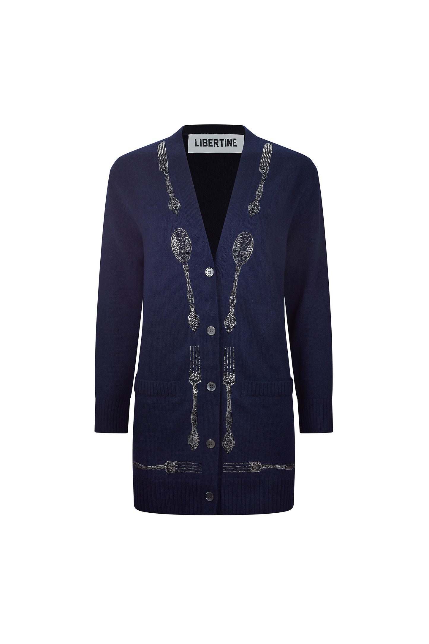 'MICHELIN STAR' OVERSIZED CARDIGAN - - Libertine
