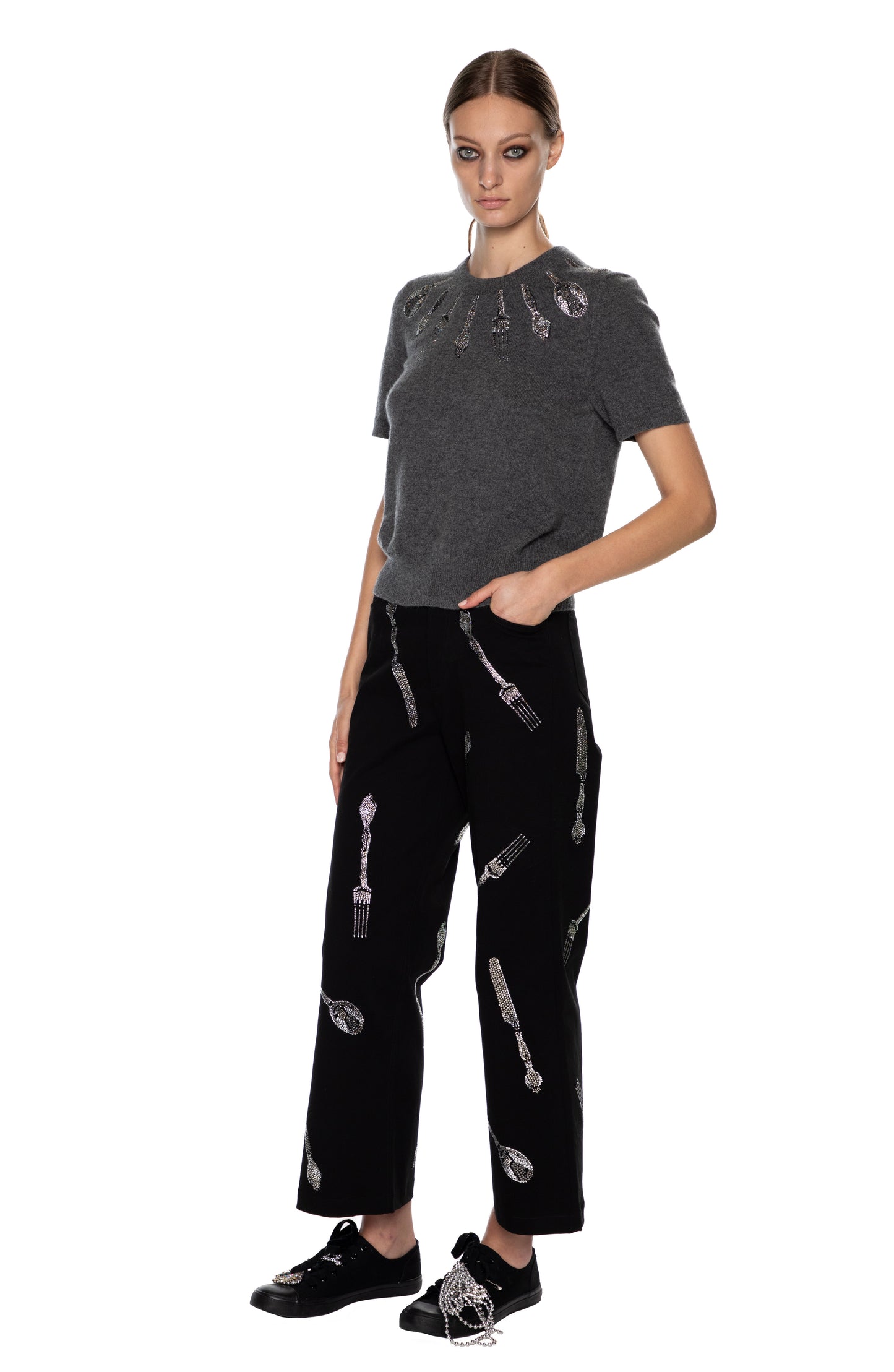 'MICHELIN STAR' SHORT SLEEVE PULLOVER - - Libertine