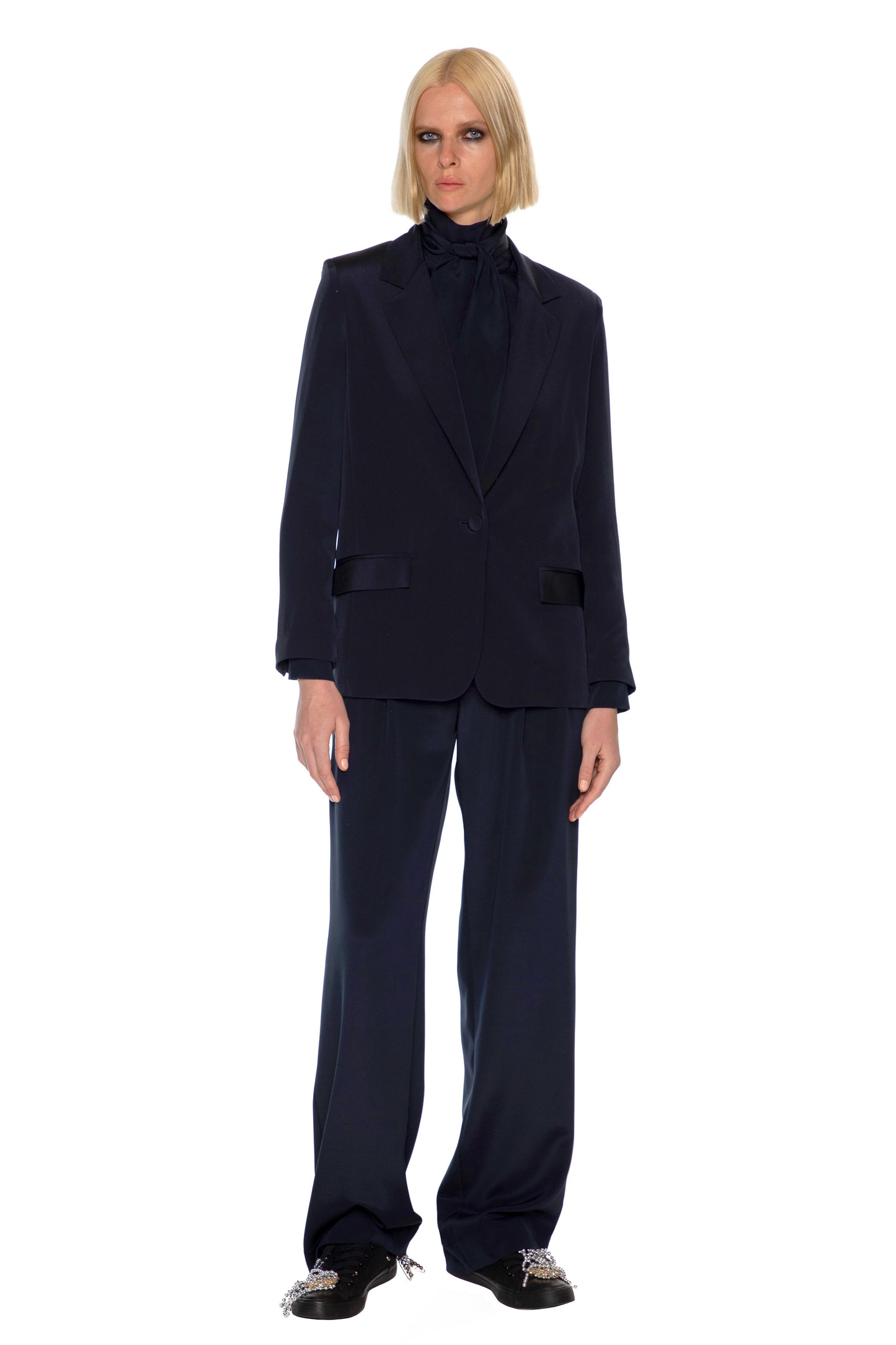 'FRENCH NAVY' LONG JACKET - - Libertine